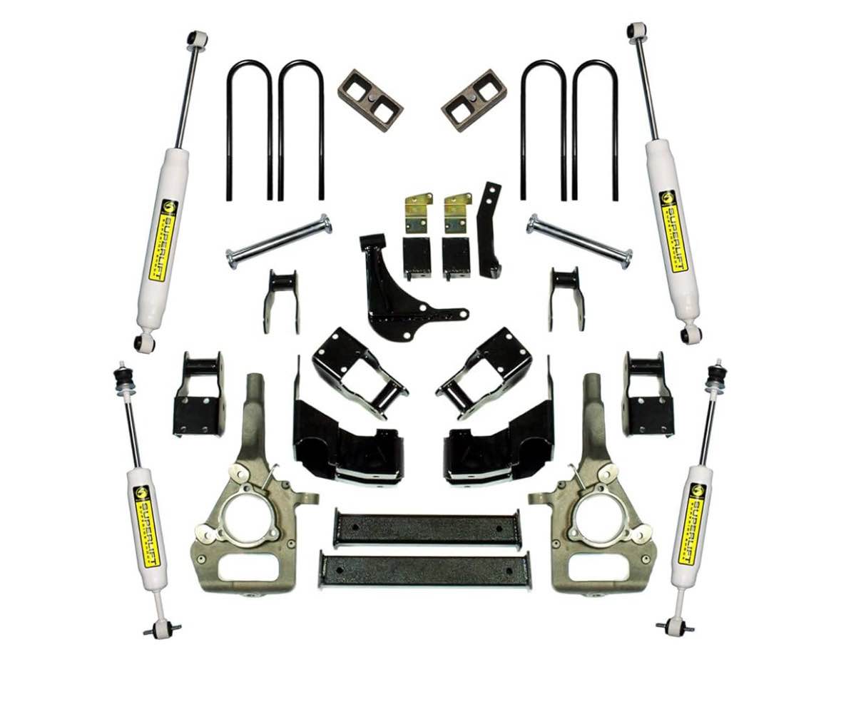 superlift s30-96311 4 in. front lift kit component box for 1998-2010 ford ranger