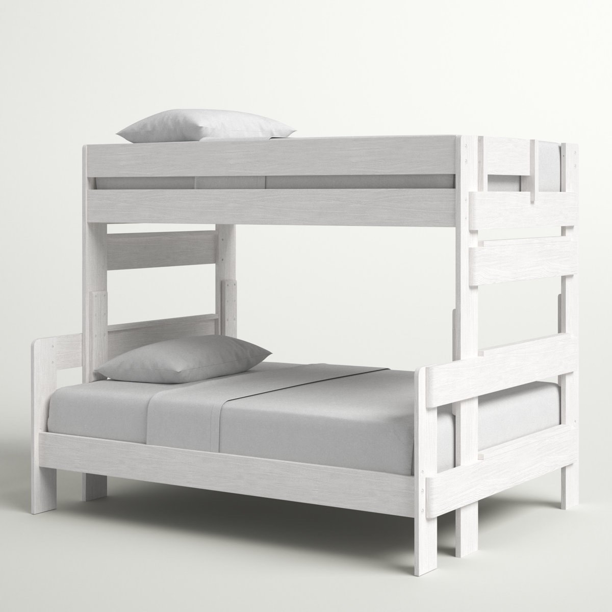 Decimus Twin over Full Solid Wood Standard Bunk Bed