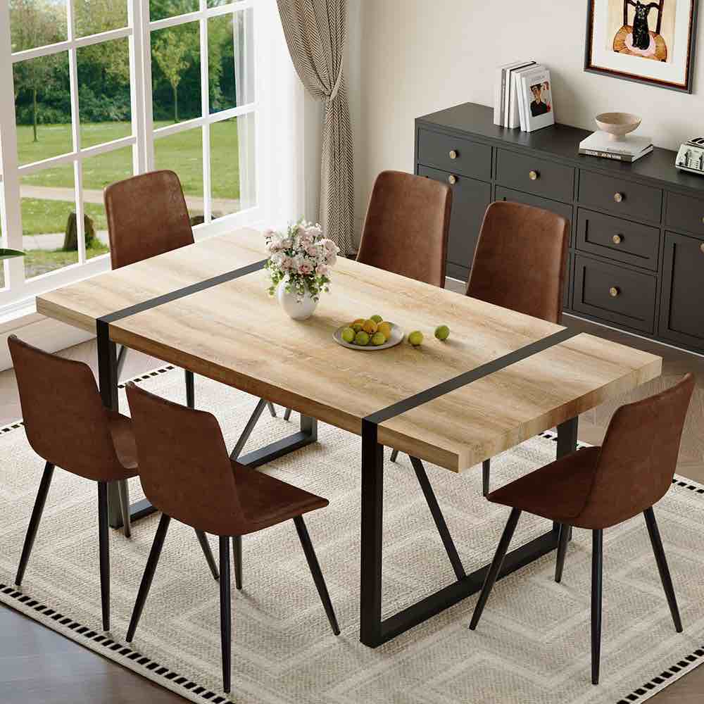 71" Modern Rectangular Dining Table