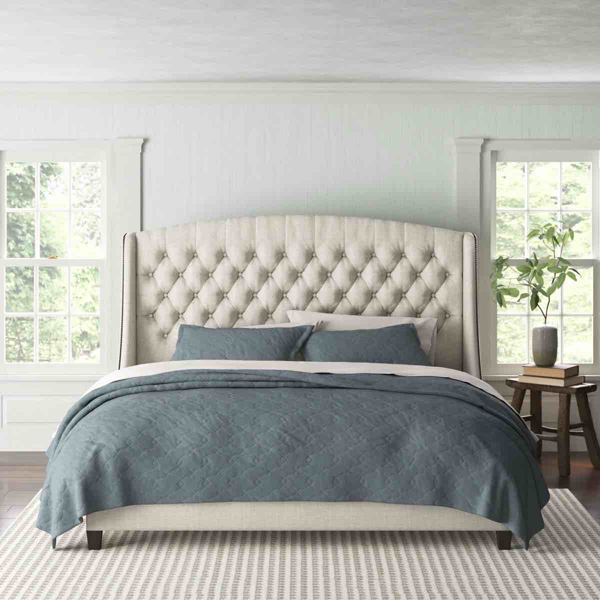 Harwick Upholstered Standard Bed Headboard 