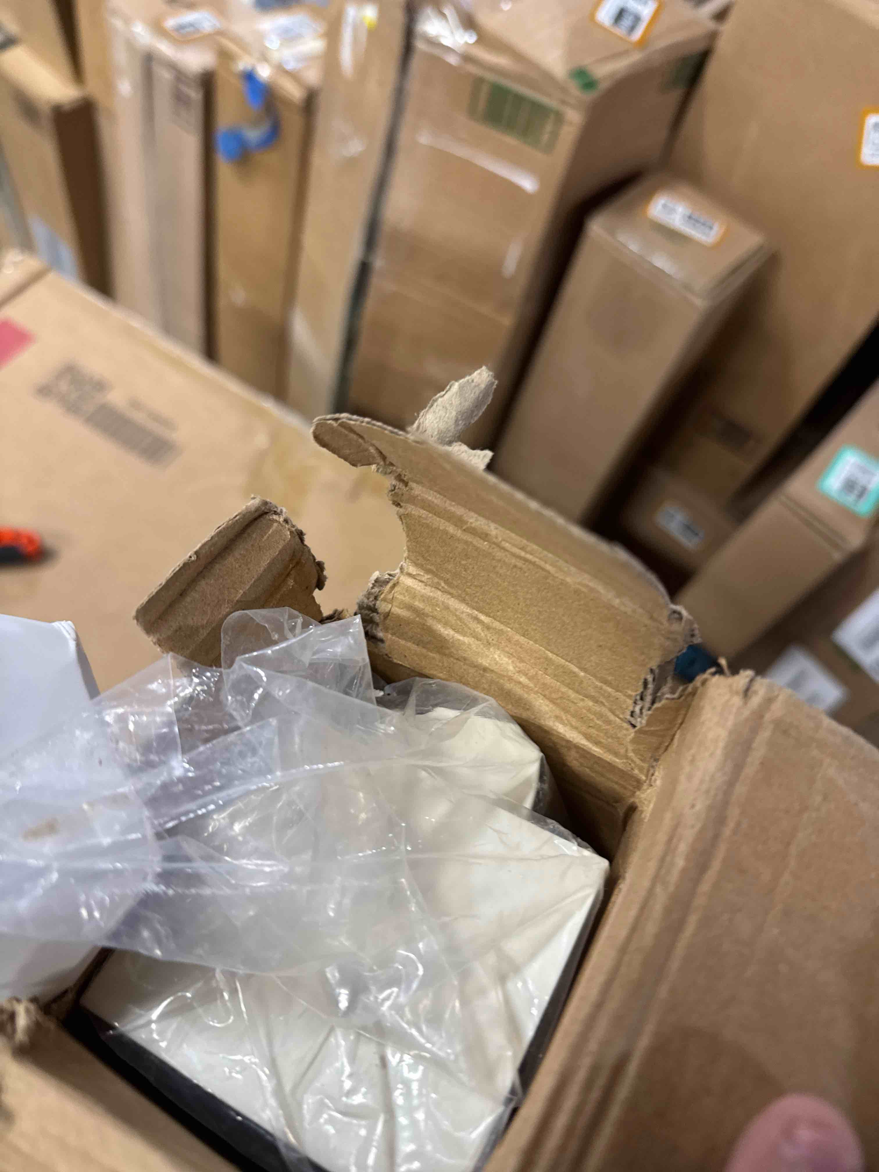 Condition photo showing New/Like New for Joydeco Cordless Zebra Blinds (Pro), Dual Layer Light Control Zebra Blinds for Windows, Light-Proof Aluminum Cover, Free-Stop Roller Shades for Home & Office (Beige, 47" W x 75" H)