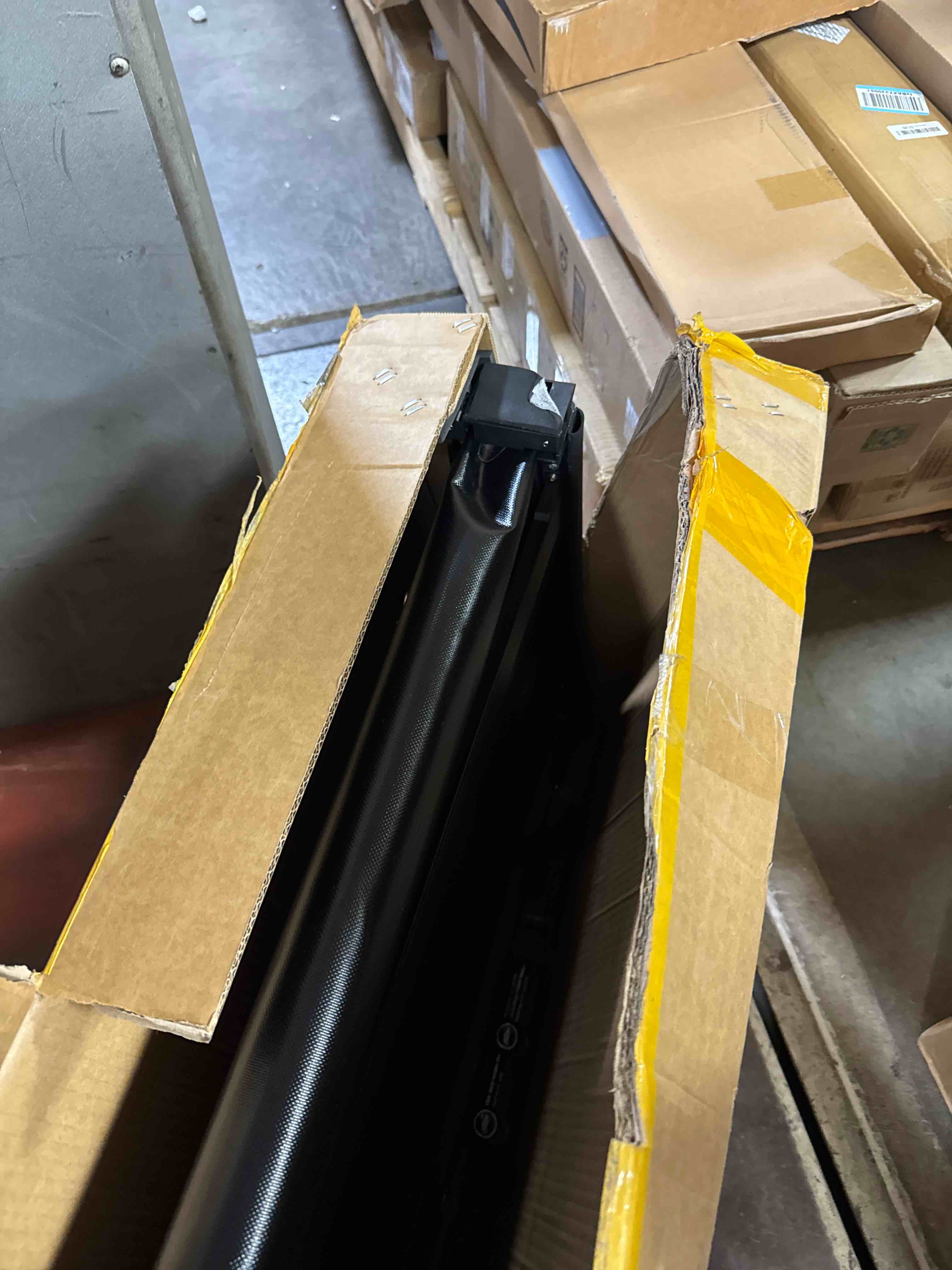 Condition photo showing Good Condition for Soft Tri-Fold Truck Bed Tonneau Cover for 2016-2025 Toyota Tacoma Fits 5FT Bed (60.5") | Only for Models with The Deck Rail System | Tacoma Accessories 2016-2023 5ft bed Soft Tri-Fold | 2016-2025