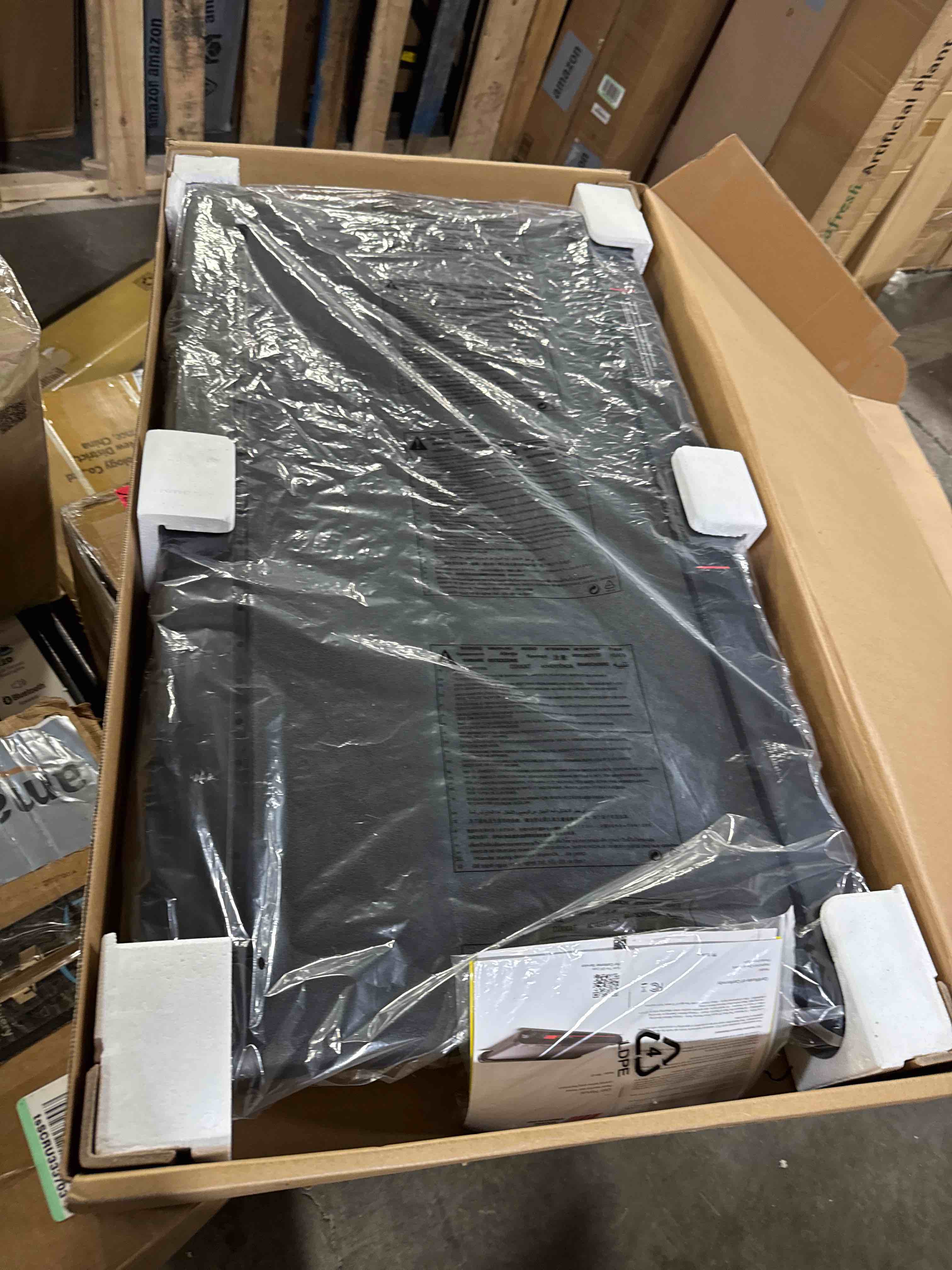 Condition photo showing Good Condition for Sperax Walking Treadmill Pad with APP, 3 in 1 Under Desk Treadmill, 400W Low Noise Walking Vibration Pad with Remote Control,Portable Treadmills for Home Office Red