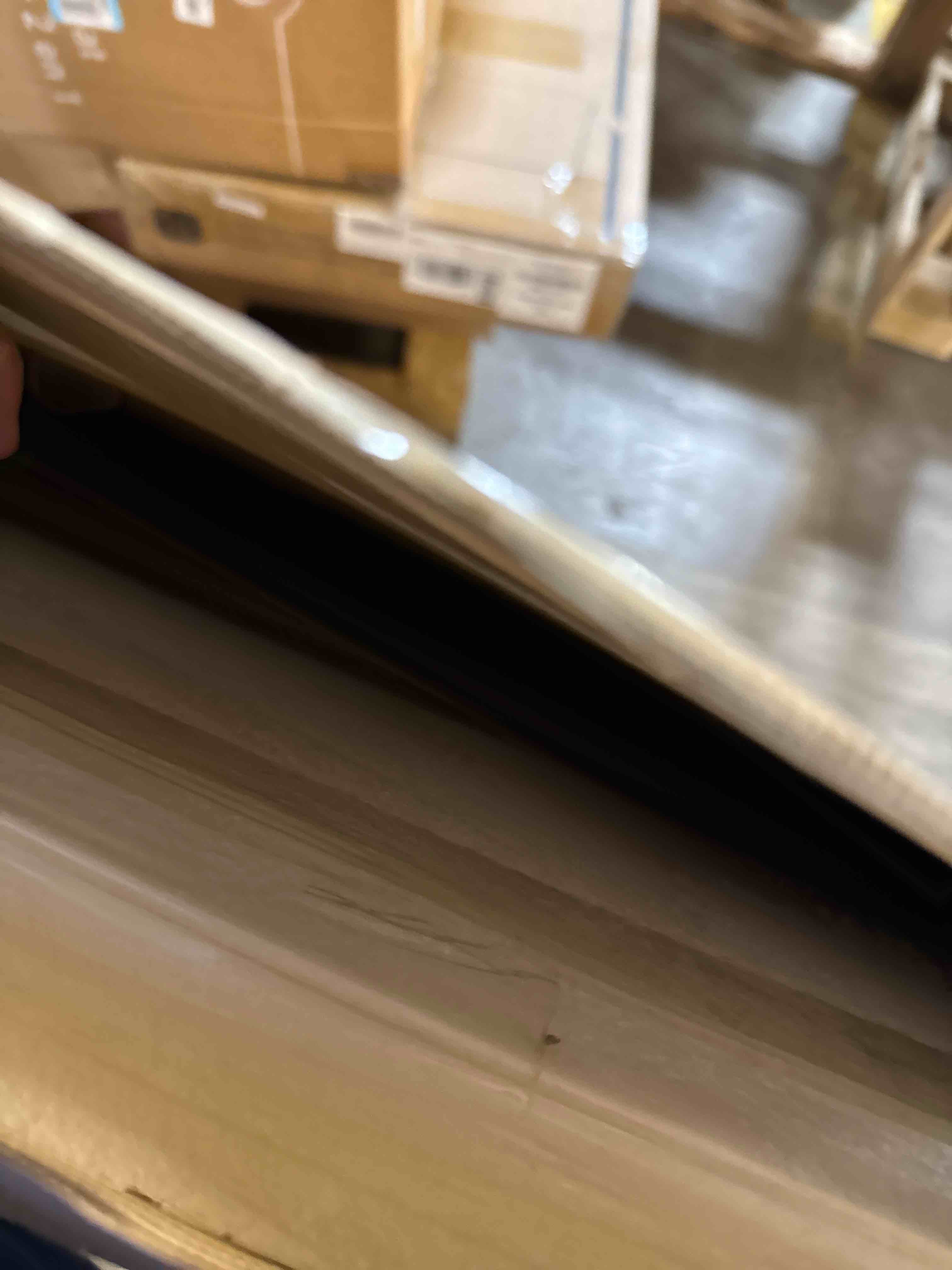 Condition photo showing New/Like New for Vanity Mirror with Lights, 28" x 20" LED Makeup Mirror with 10X Magnification, Dimmable 3 Modes, Memory Function, Smart Touch, USB Charging Port, Lighted Makeup Mirror Square White