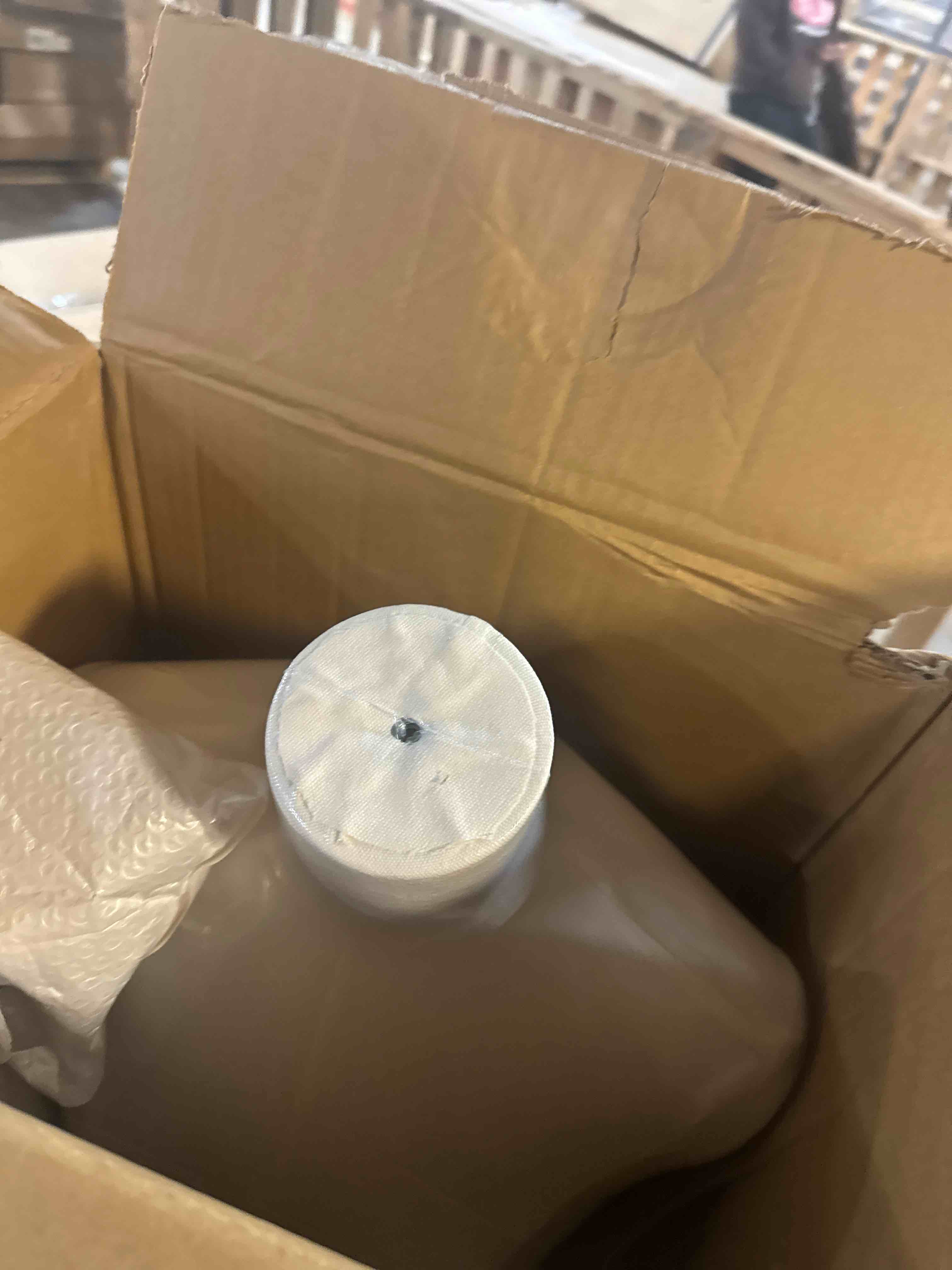Condition photo showing New/Like New for EaseHome Dress Form Mannequin Torso, 43-73 Inch Height Adjustable Female Manikin Body Clothing Display with Metal Bracket and Rectangular Base for Sewing Dress Display,Beige