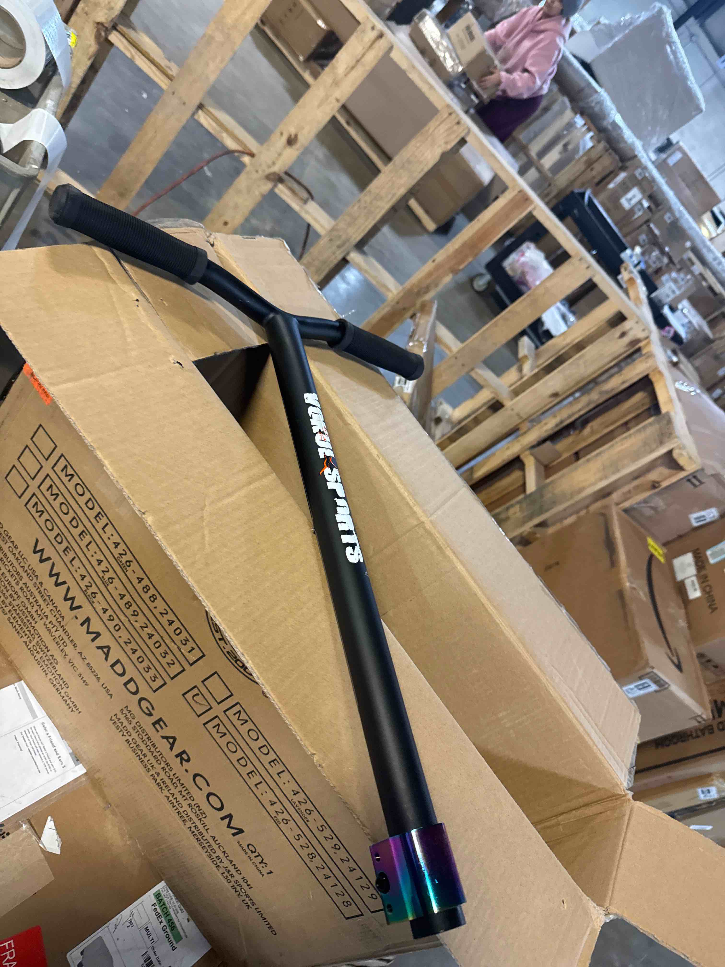 Condition photo showing As Is for VOKUL K1 Pro Scooters Stunt Scooter Trick Scooter for Boys Intermediate and Beginner Freestyle Scooter for Kids 8 Years and UP,Teens and Adults -Quality Kick Pro Scooter for Boys and Girls (Neo)