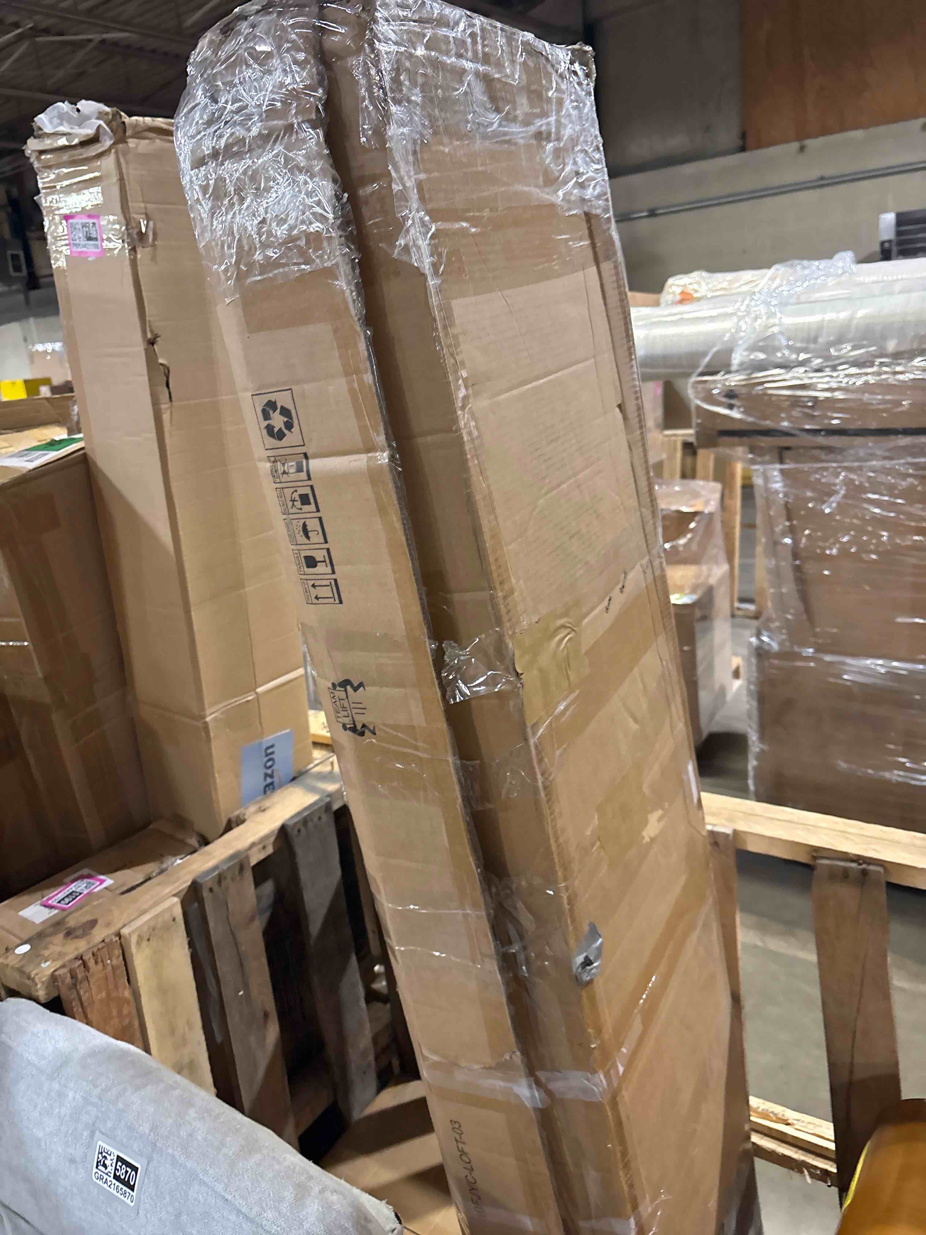 Condition photo showing As Is for Low Loft Bed, With Stairs & Guardrail, Heavy ,Spaces-Saving By Latitude Run®