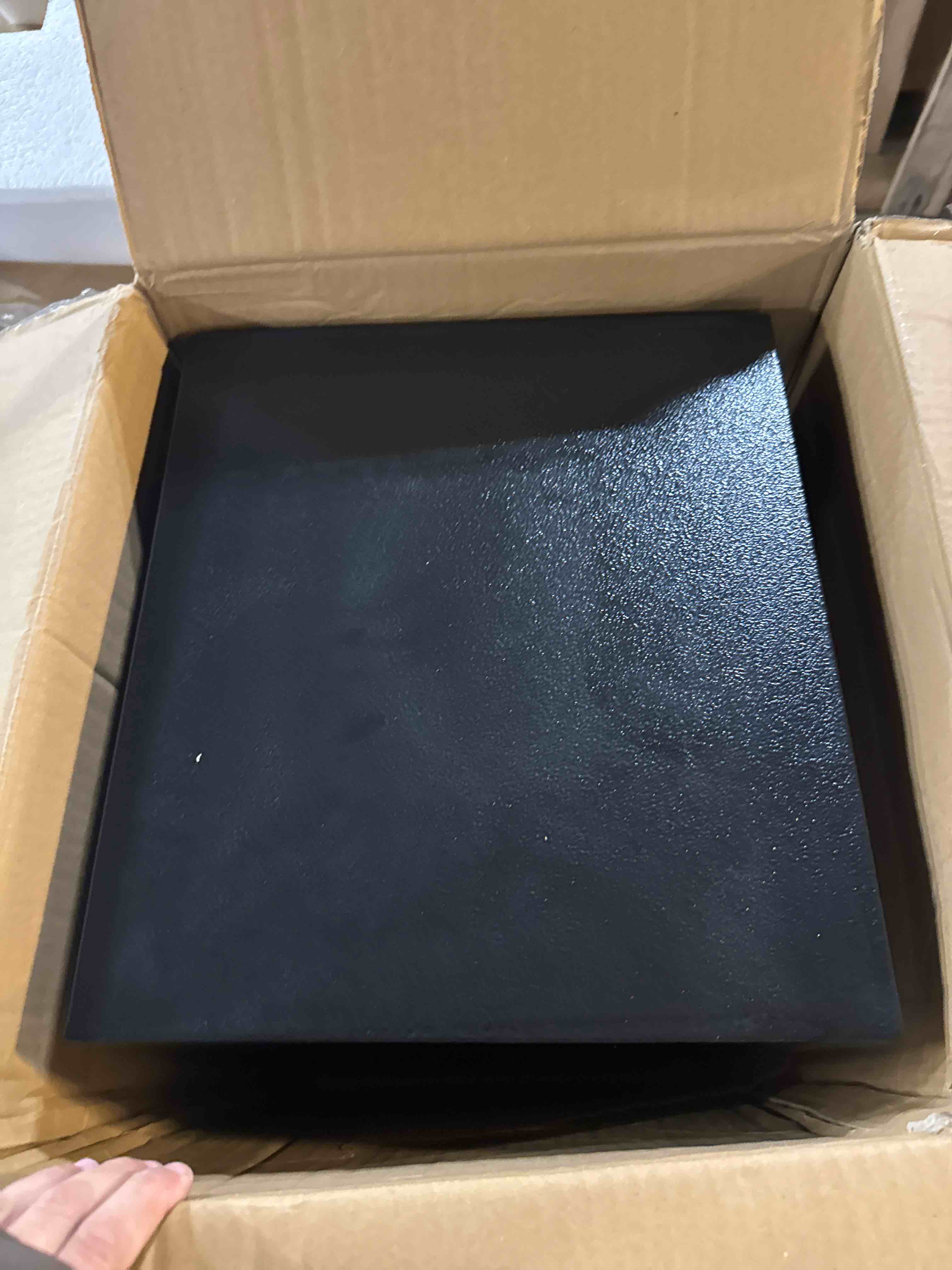 Condition photo showing Good Condition for 5.6 Cuft Large Depository Drop Safe for Business, Anti-Theft Safe Box with Quick Place Drop Slot, Digital Keypad and Spare Key, Heavy Duty Drop Safes for Business Retail Mail Church Home