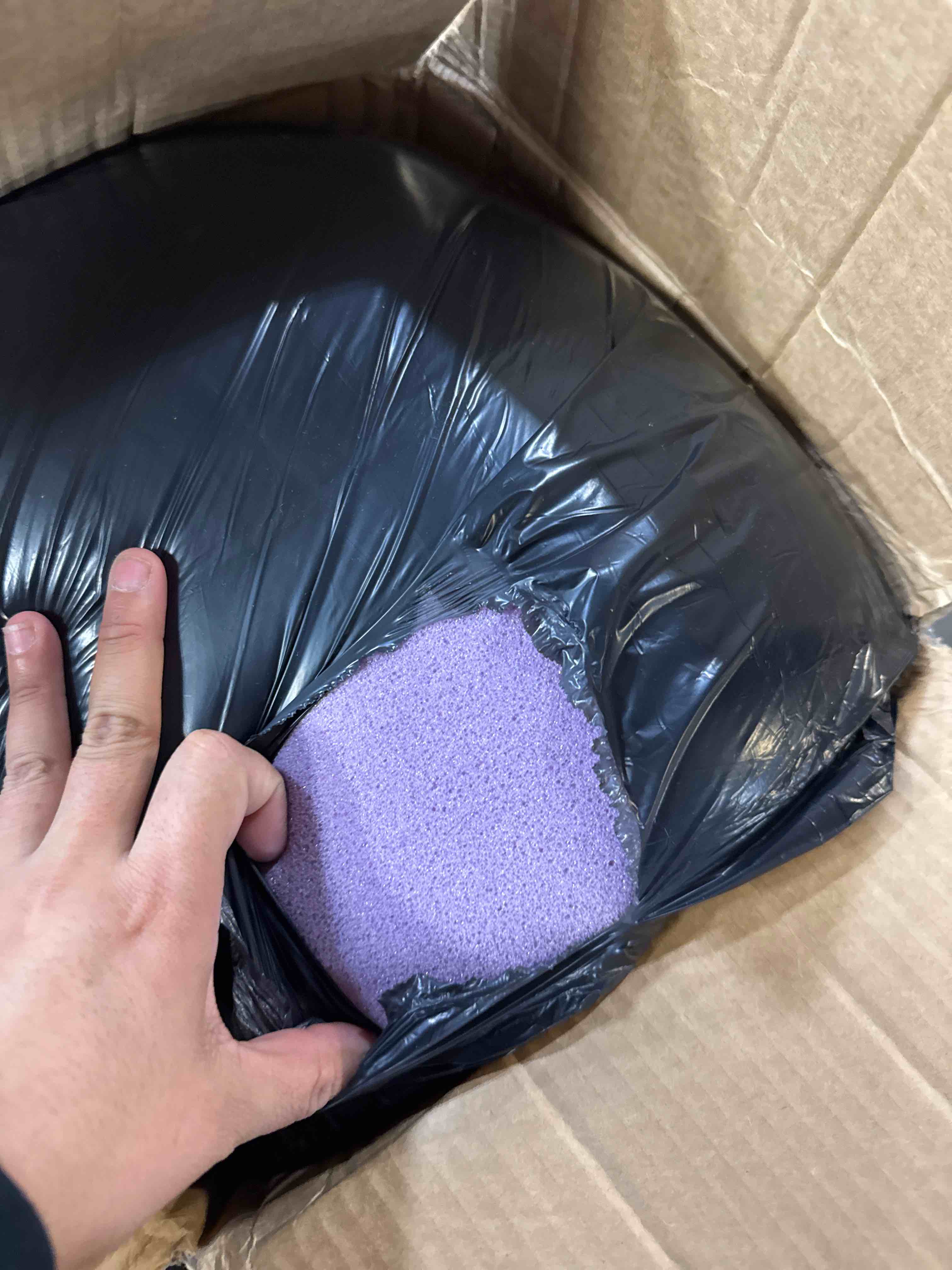 Condition photo showing Good Condition for MUXHOMO 3 Inch 7-Zone Queen Mattress Topper, Egg Crate Foam Mattress Topper Queen Size for Back Pain, Lavender Cooling Gel Infused Bed Pad, CertiPUR-US and Oeko-TEX Certification (60"×80") Queen 3 Inch