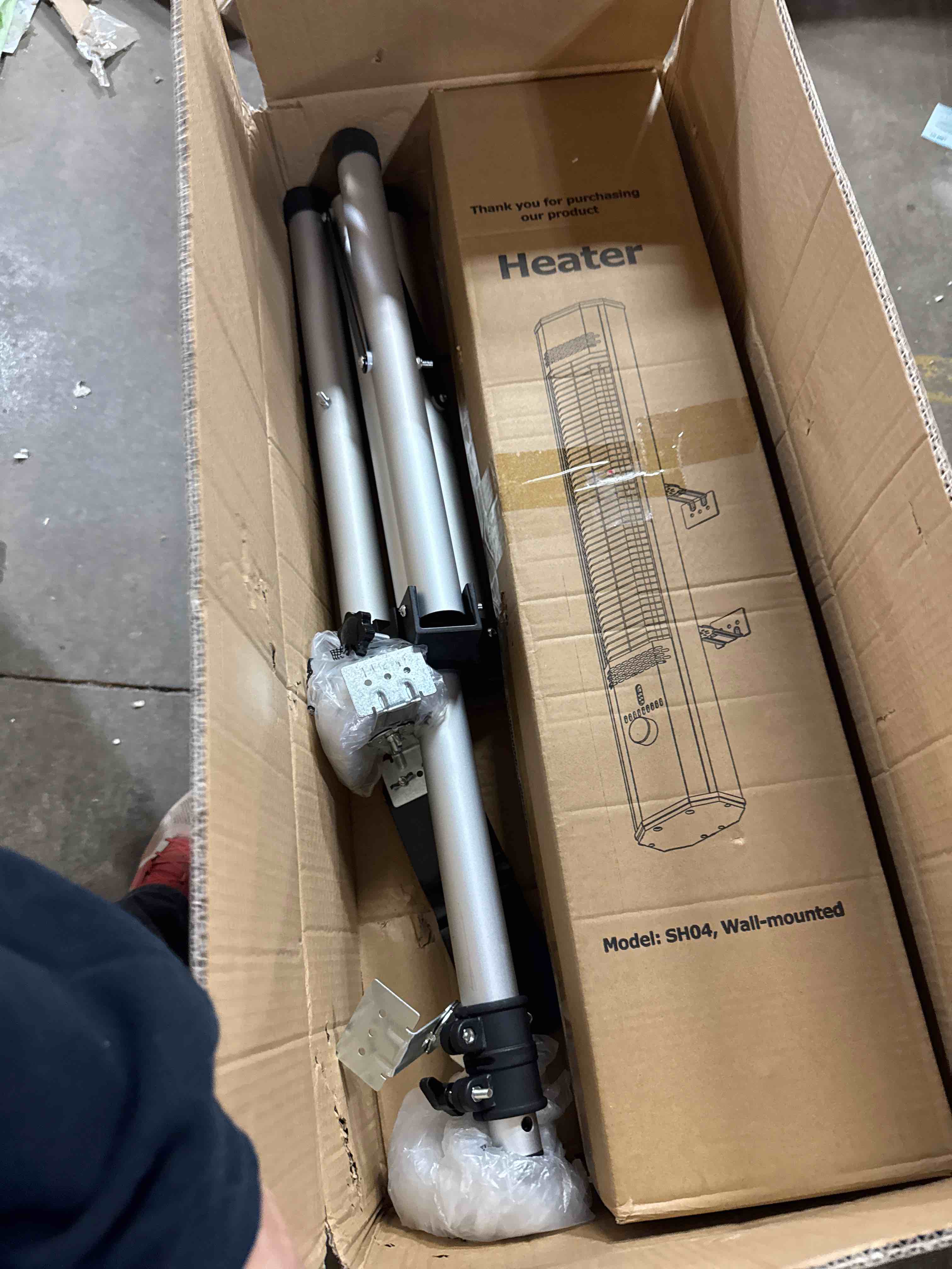 Condition photo showing Good Condition for Tripod Stand for BrewVox Smart Thermostat Heater, Horizontal and Vertical Directions, 5 Level Adjustable, 5.9 Feet Height