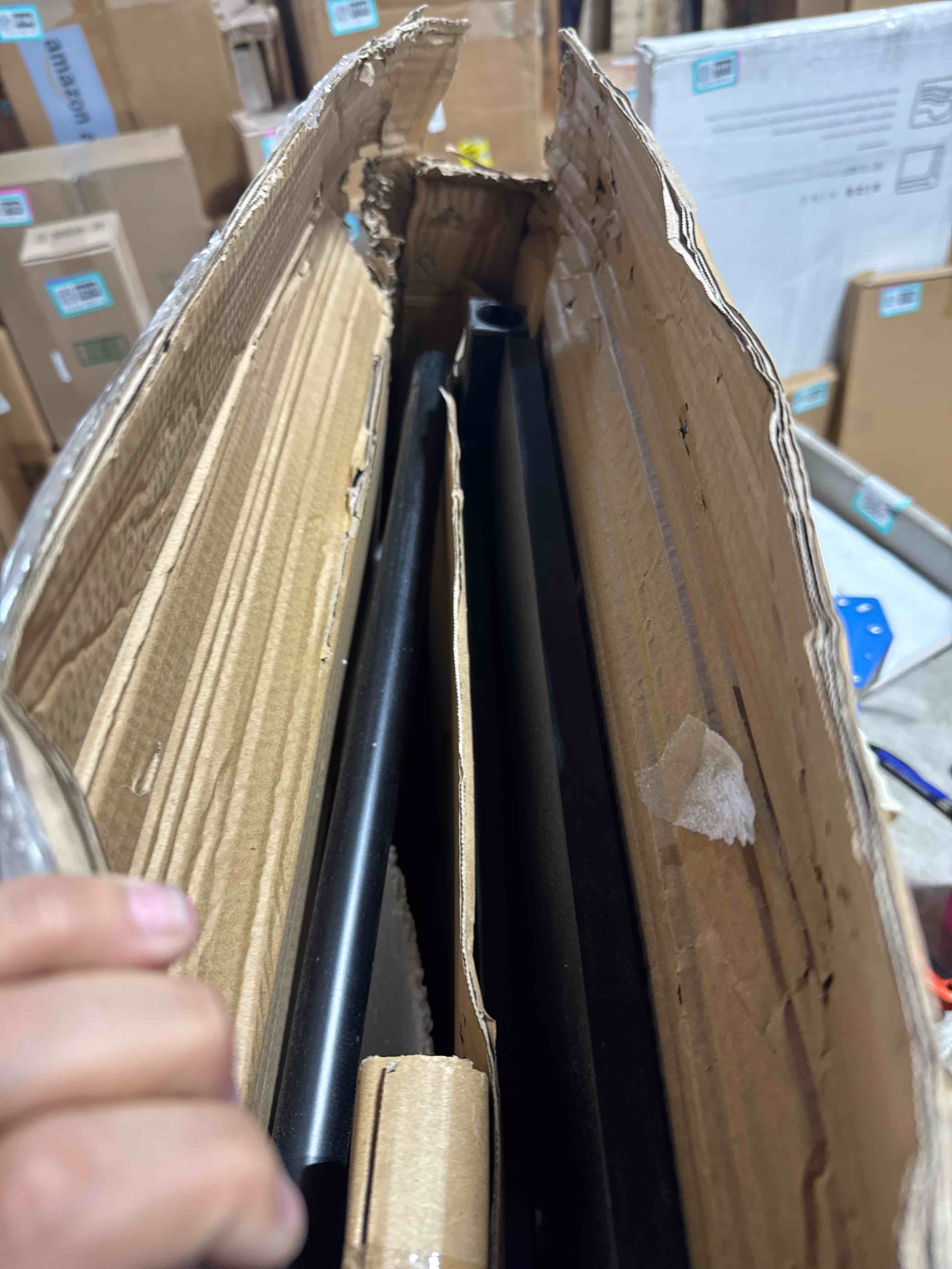 Condition photo showing Good Condition for King Queen Bed Table with Wheels - Over Bed Desk & Laptop Table (Black)