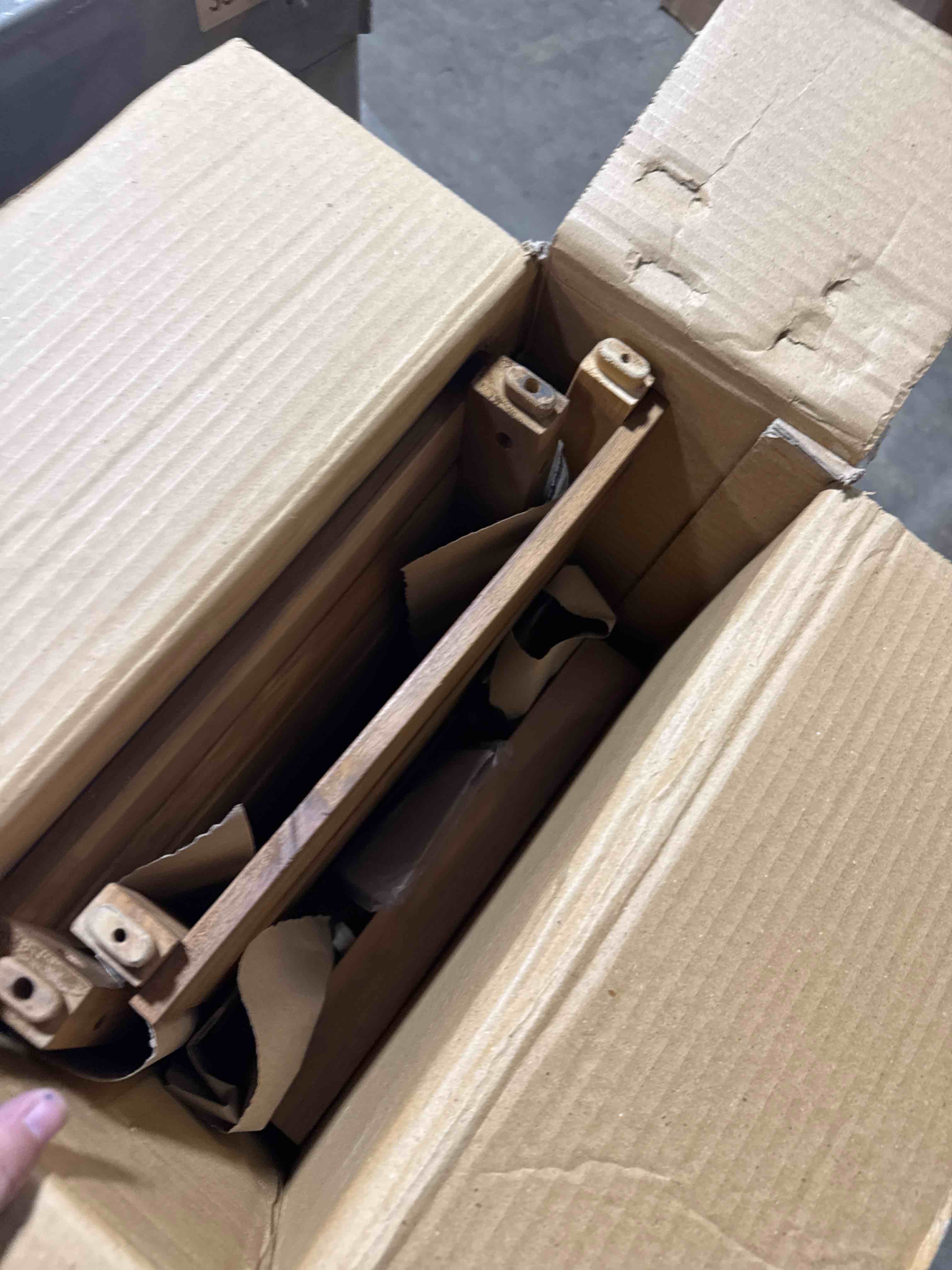 Condition photo showing New/Like New for Teak Shower Bench, 32" Solid Wood Shower Stool for Inside Shower to Sit On, Wooden Bathroom Shower Seat Waterproof