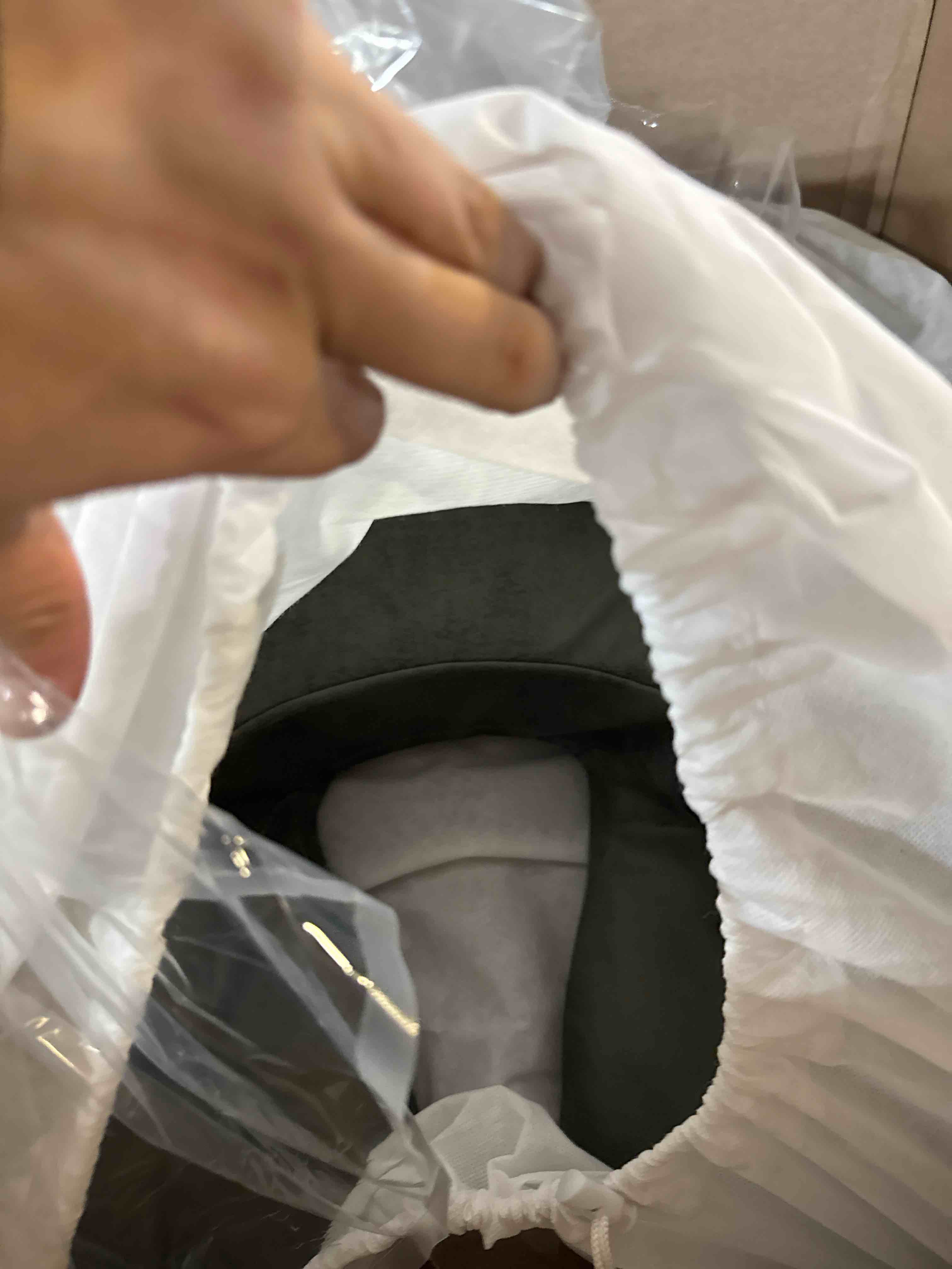 Condition photo showing New/Like New for Meditation Cushion & Floor Pillow Seat - Ergonomic Comfortable Memory Foam Set Relieves Numbness Tailbone & Hip Pain from Long Sitting, idea for Reading, Yoga. Dark Green