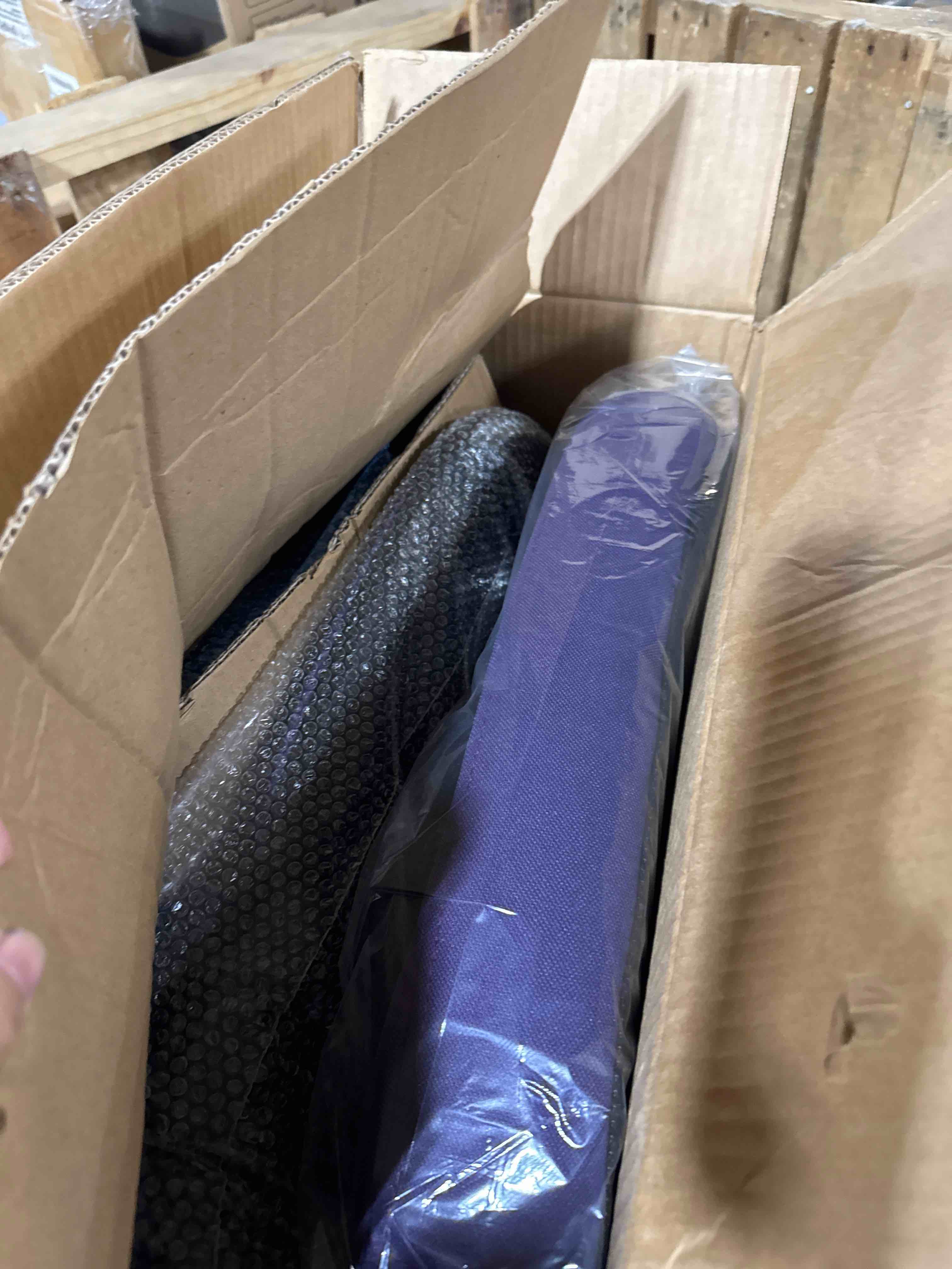 Condition photo showing New/Like New for Office Chair - Ergonomic Desk Chair with Adjustable Lumbar Support, Mesh Computer Chair, Executive Chair for Home Office Comfortable Lumbar Support (Violet)