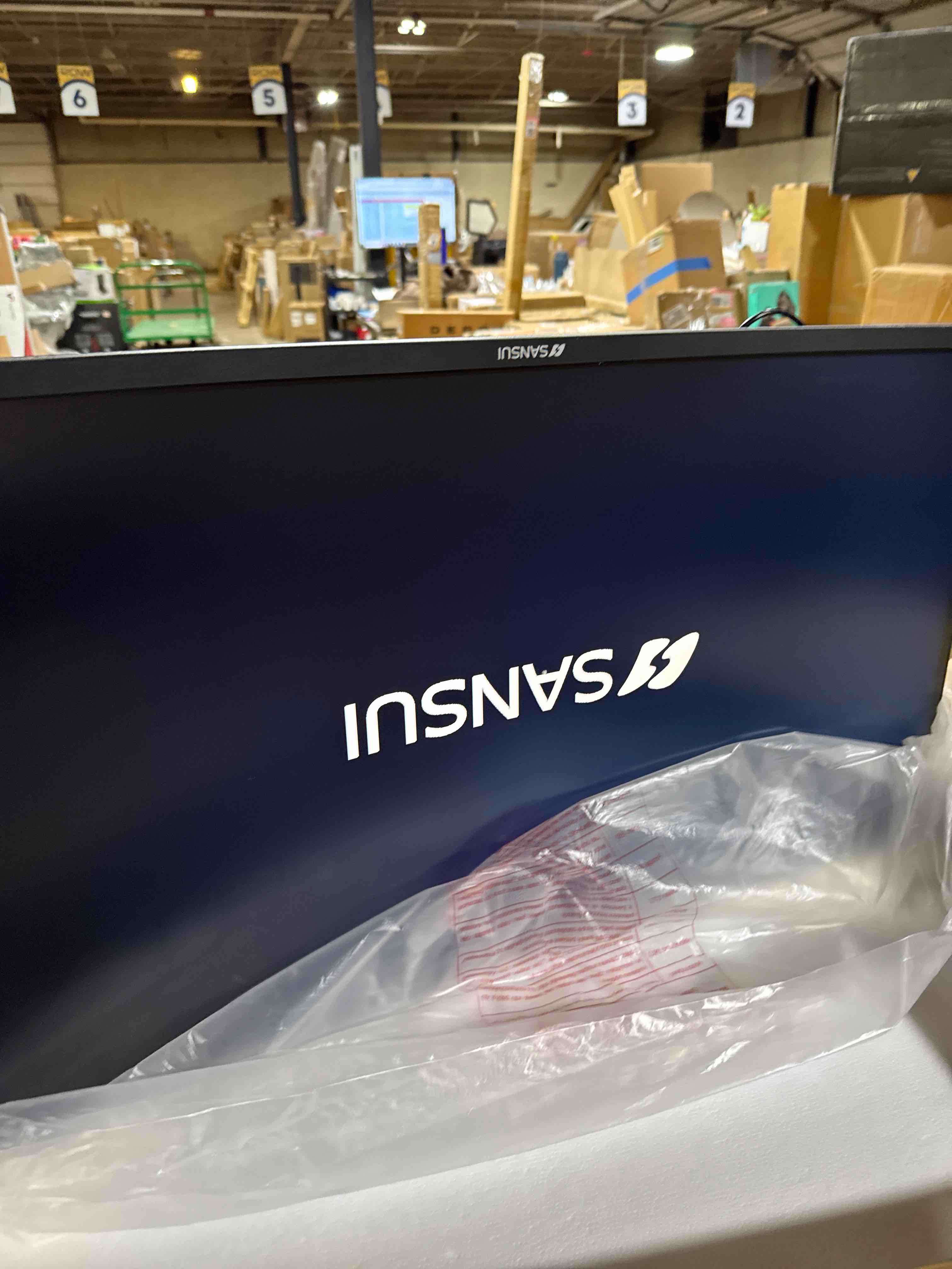 Condition photo showing New/Like New for SANSUI 32 Inch Curved 240Hz Gaming Monitor High Refresh Rate, FHD 1080P Gaming PC Monitor HDMI DP1.4, Curved 1500R, 1Ms MPRT, HDR,Metal Stand,VESA Compatible(DP Cable Incl.) 32 Inch 240Hz Curved Gaming FHD