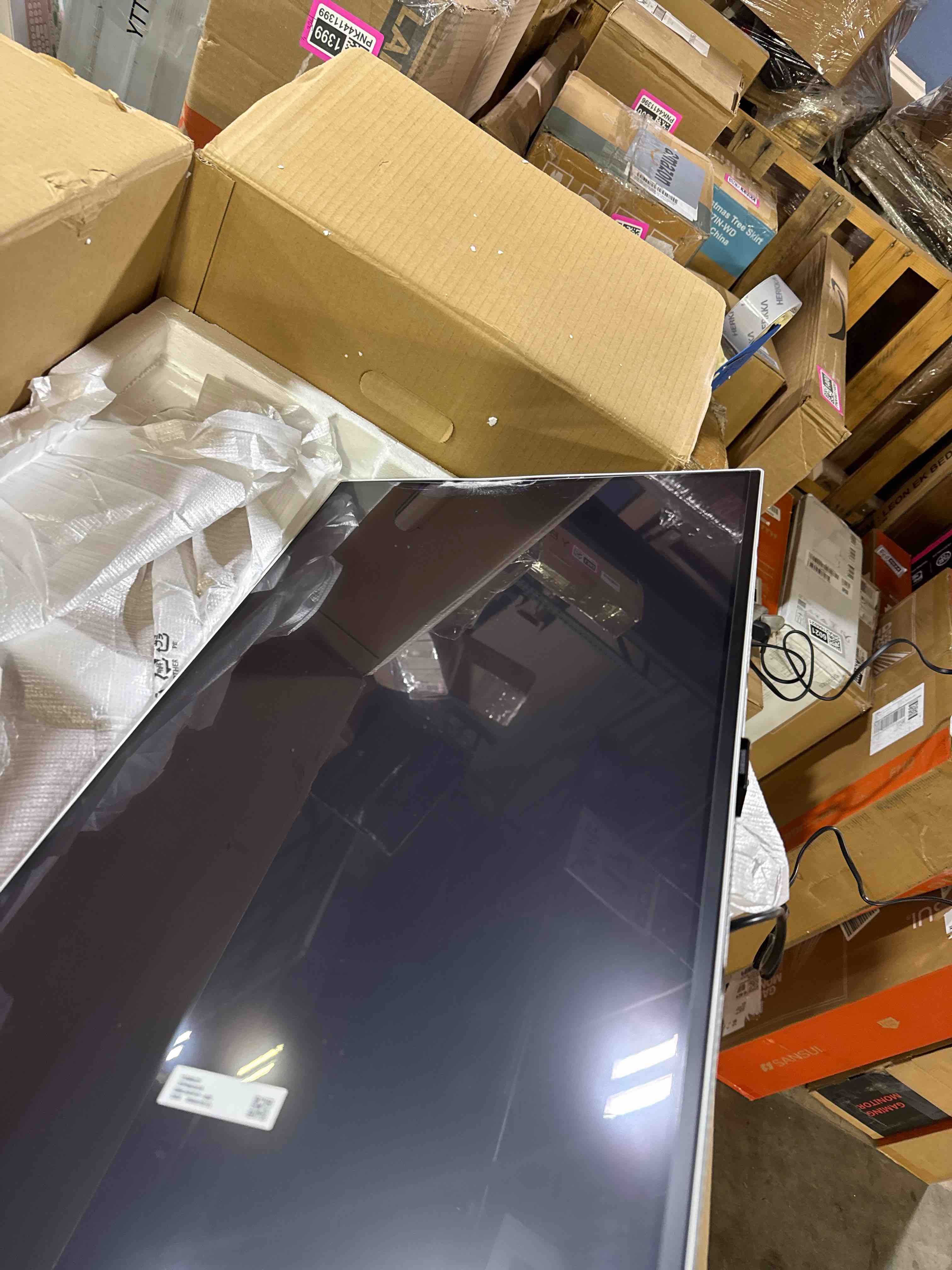Condition photo showing As Is for Samsung 27” Odyssey OLED G6 (G60SD) Series Gaming Monitor with QHD & QD-OLED, 360Hz 0.03ms, AMD FreeSync Premium Pro, Anti-Glare, Sleek Design, Cooling System, 3 Year Warranty, LS27DG602SNXZA 360 hz ( Broken Screen)