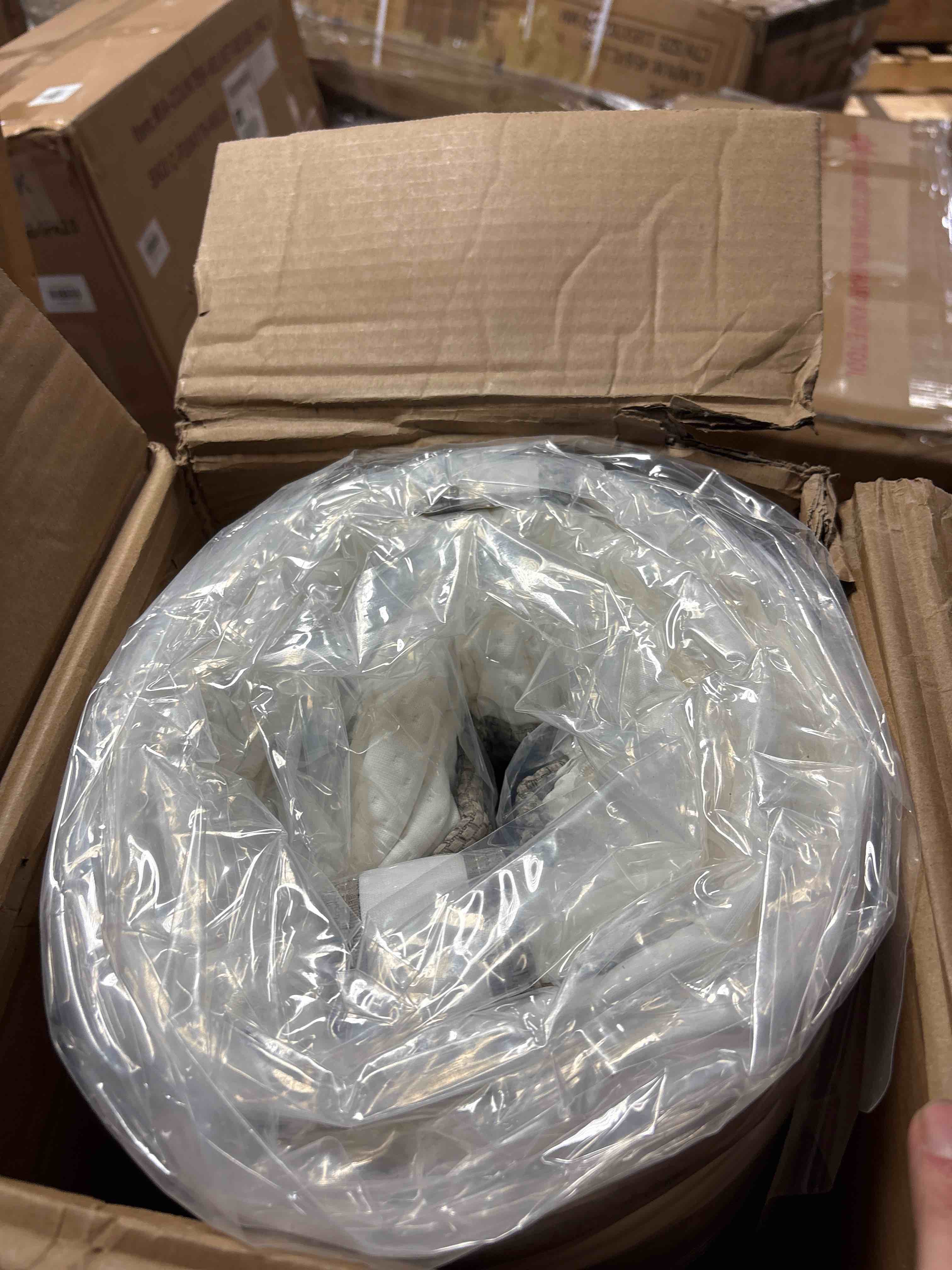 Condition photo showing New/Like New for FDW | 10 Inch Full Mattress | Medium Firm | Gel Memory Foam Mattress | White | Bed in a Box, CertiPUR-US Certified | Pressure Relief, Cooling Ventilated Foam | Washable Removable Cover White Full 10 IN