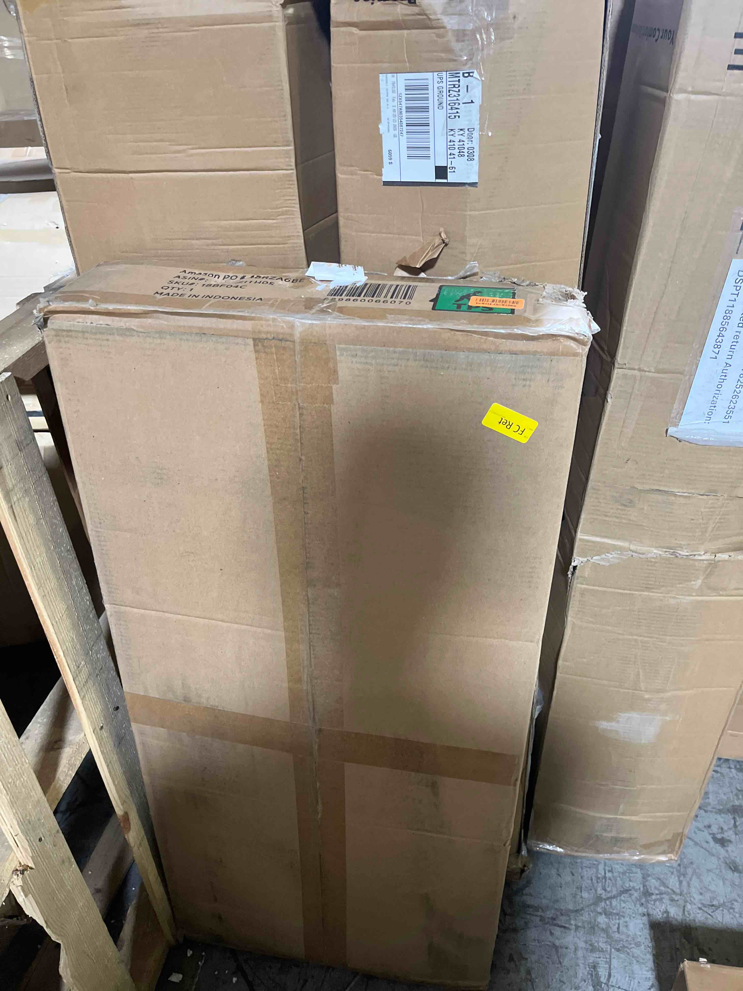 Condition photo showing New/Like New for Olee Sleep 18 Inch Heavy Duty Steel Slat Anti-Slip Support, Easy Assembly Platform Bed Frame, Noise Free Steel Mattress Foundation, Maximum Storage, No Box Spring Needed, Black, Cal King Size 18 Inch Non-Folable California King