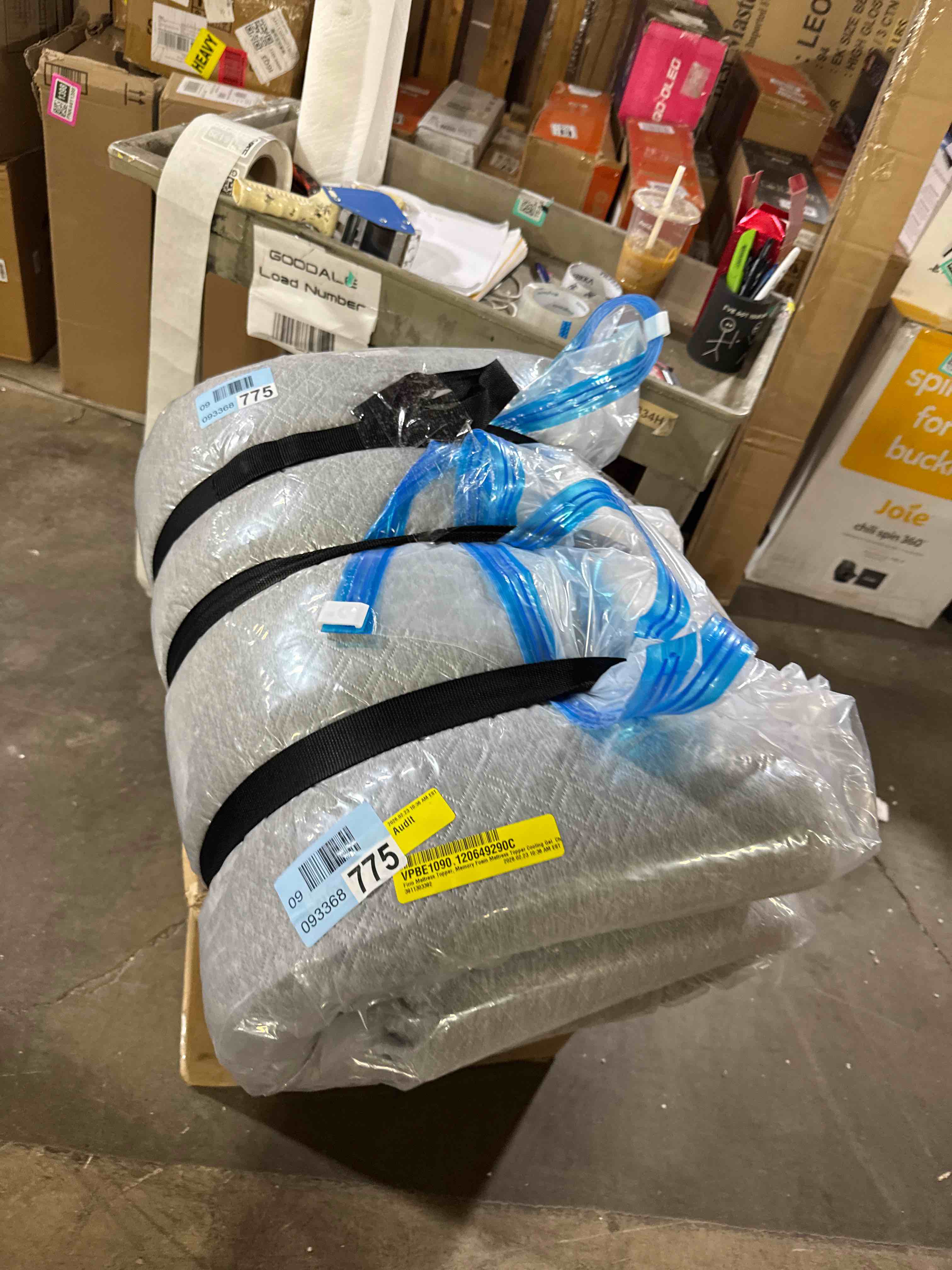 Condition photo showing Good Condition for Firm Mattress Topper Me key Foam Mattress Topper Cooling Gel Full 