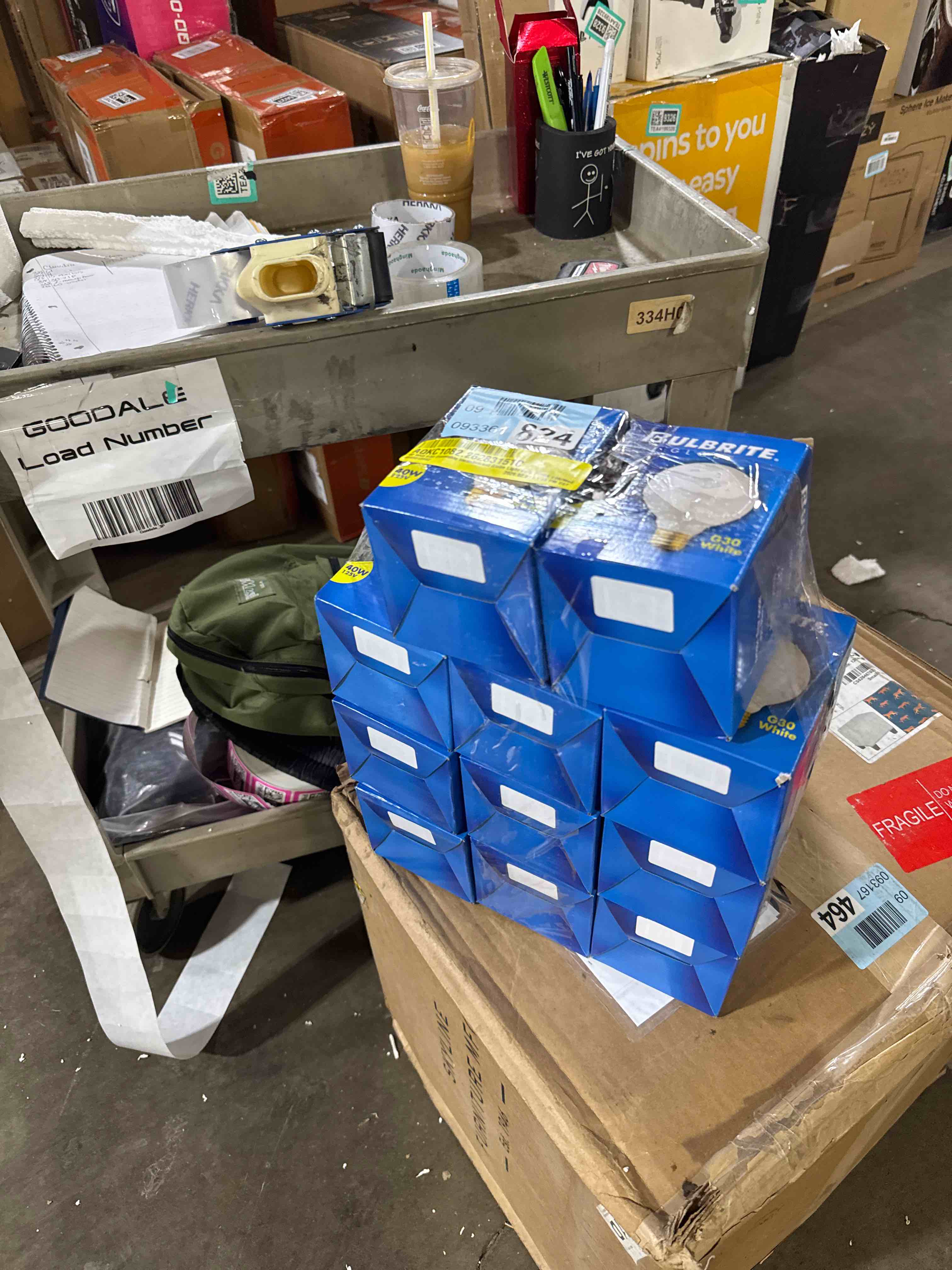 Condition photo showing New/Like New for 40 Watt G30 Dimmable Incandescent Globe Light Bulb 2700K ( Set of 11)