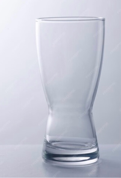 Whirley Drinkworks 12-16 Oz clear plastic Pilsner glass 72 Case
