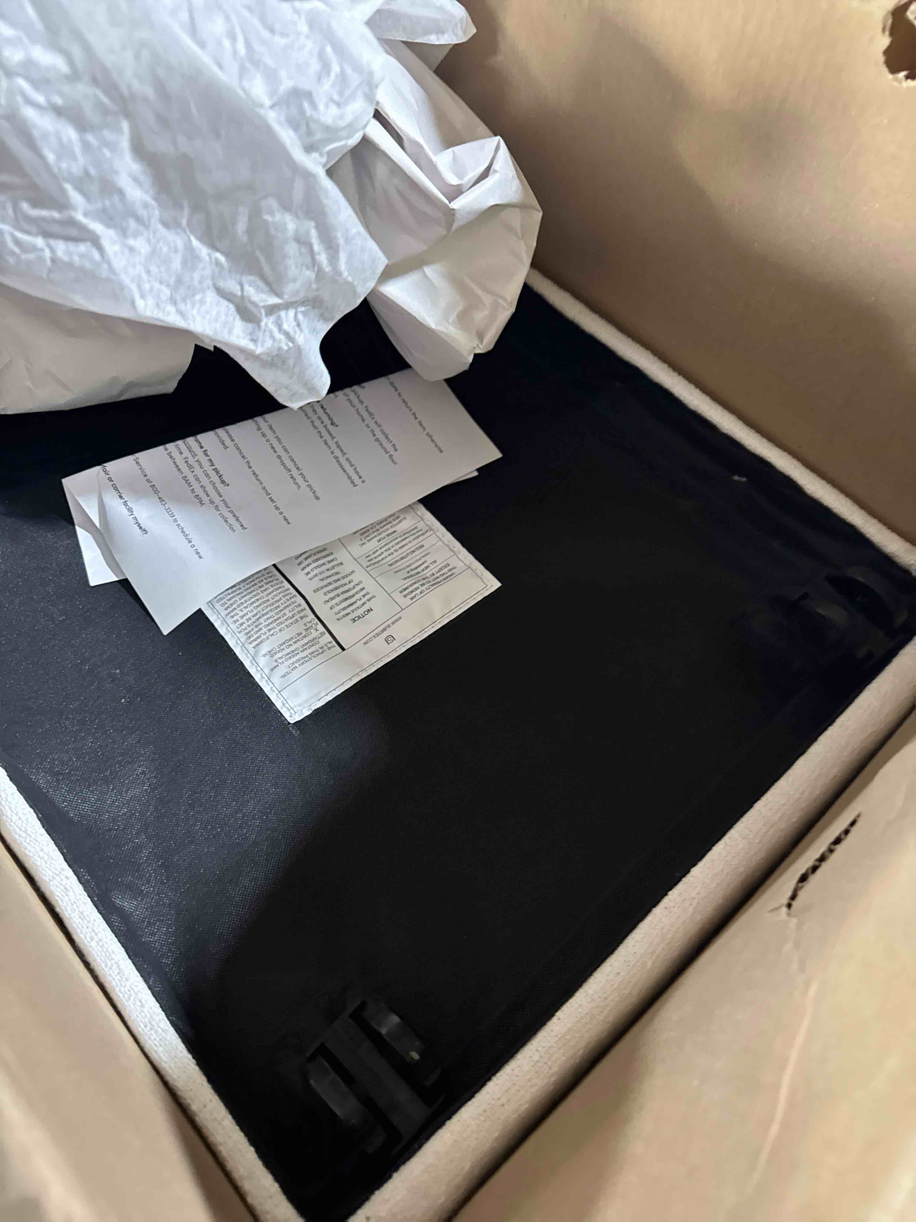 Condition photo showing New/Like New for Upholstered Dining Chair with Casters Modern Single Sofa Chair with Silent Wheels 