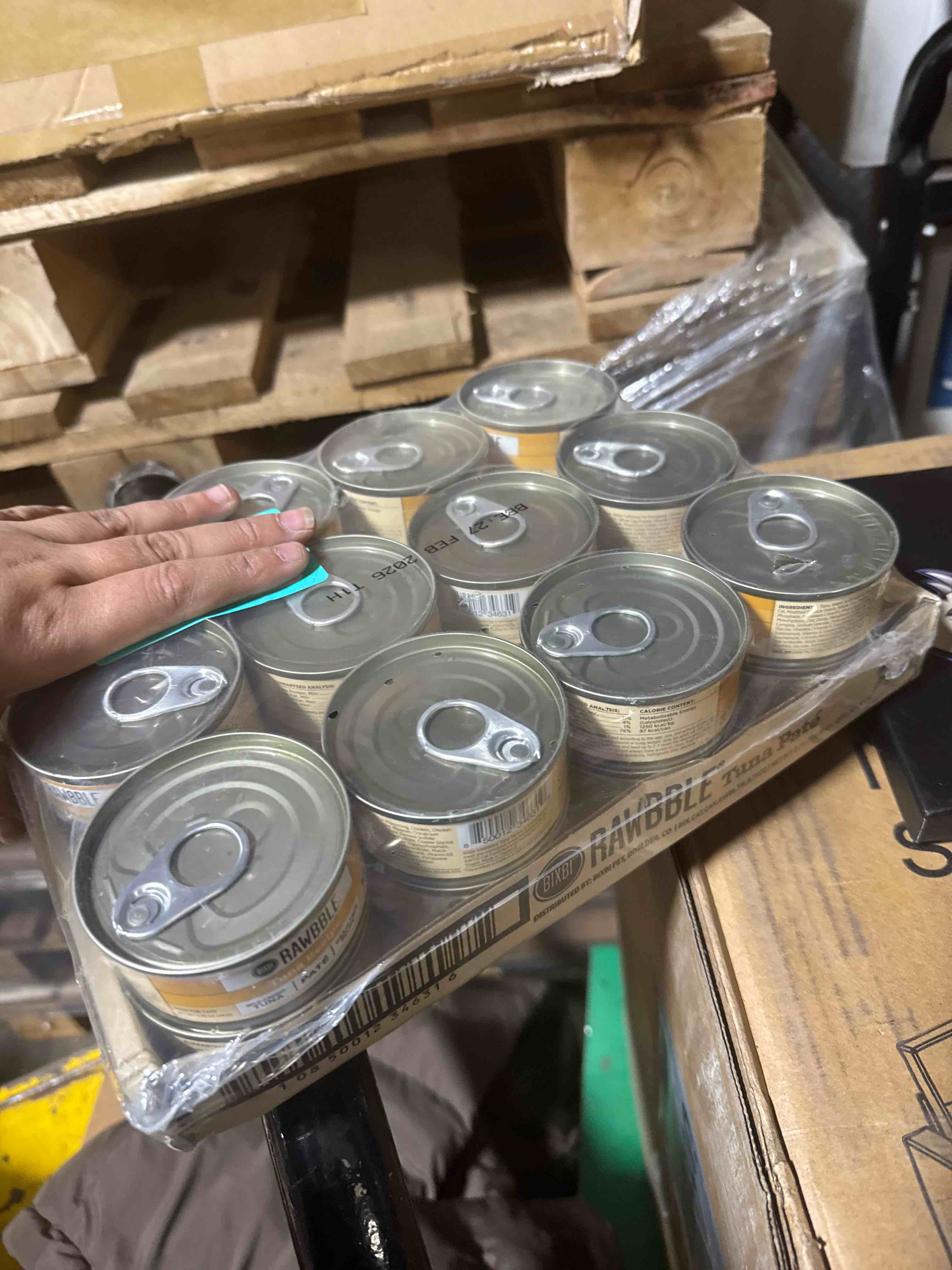 Condition photo showing New/Like New for RAWBBLE PATE GF TUNA 2.75 ( 24 pack)