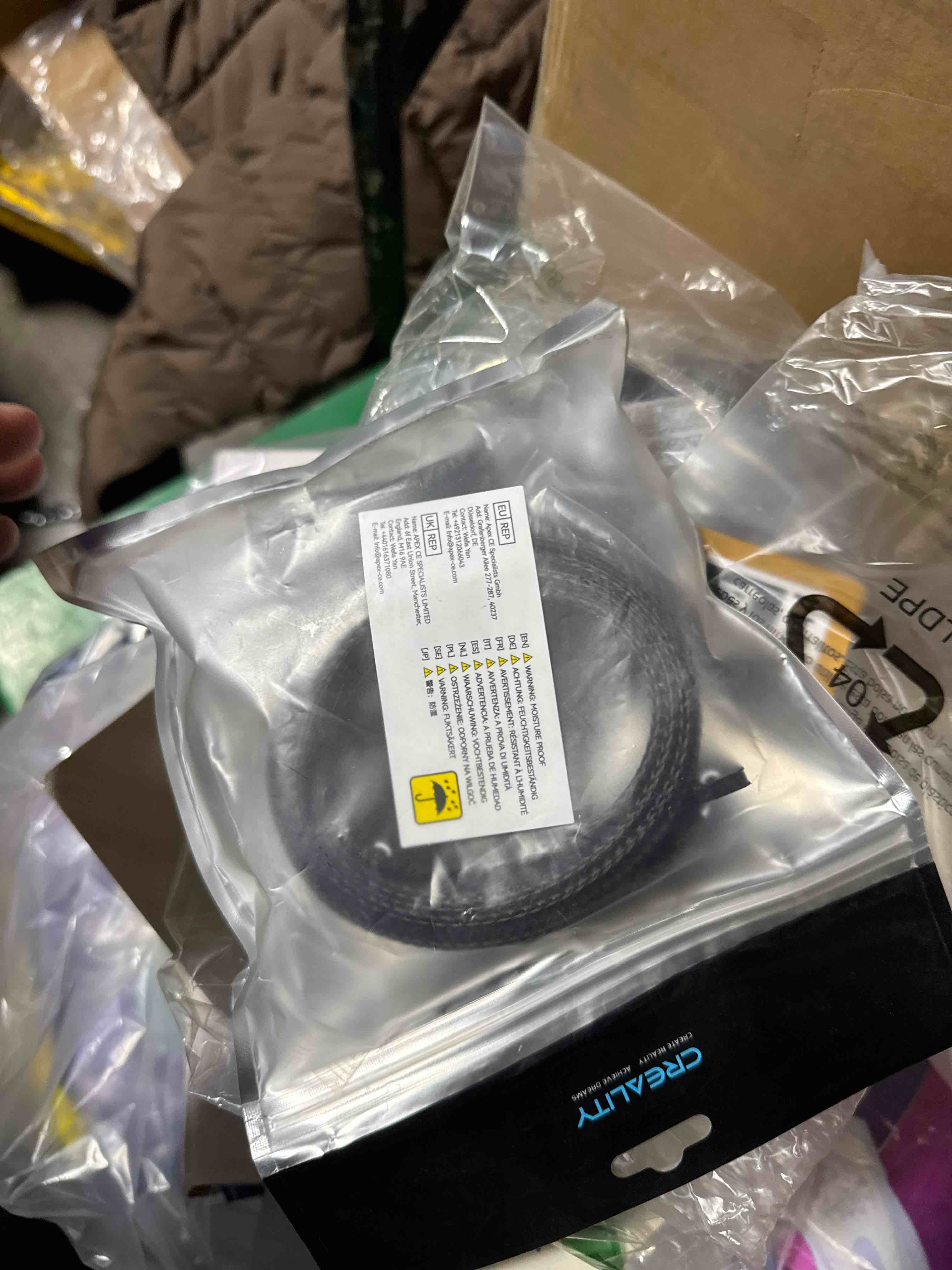 Condition photo showing New/Like New for Official Creality 3D Printer Ender-3 S1 Cable Combination Package Screen Cable,Flat Cable and Motor Limit Cable 3D Printer Accessories