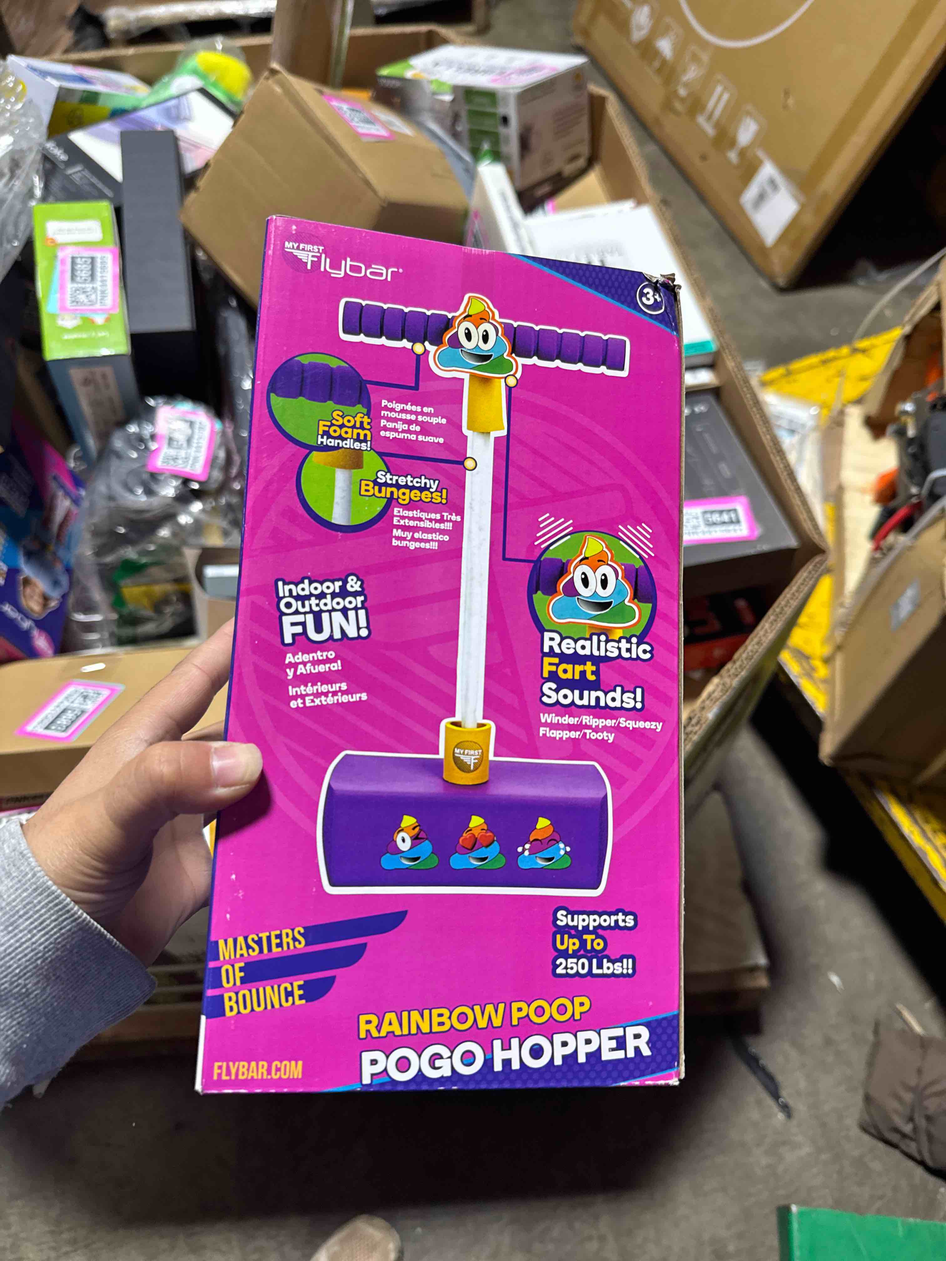 Condition photo showing New/Like New for Flybar My First Foam Pogo Jumper for Kids Fun and Safe Pogo Stick for Toddlers