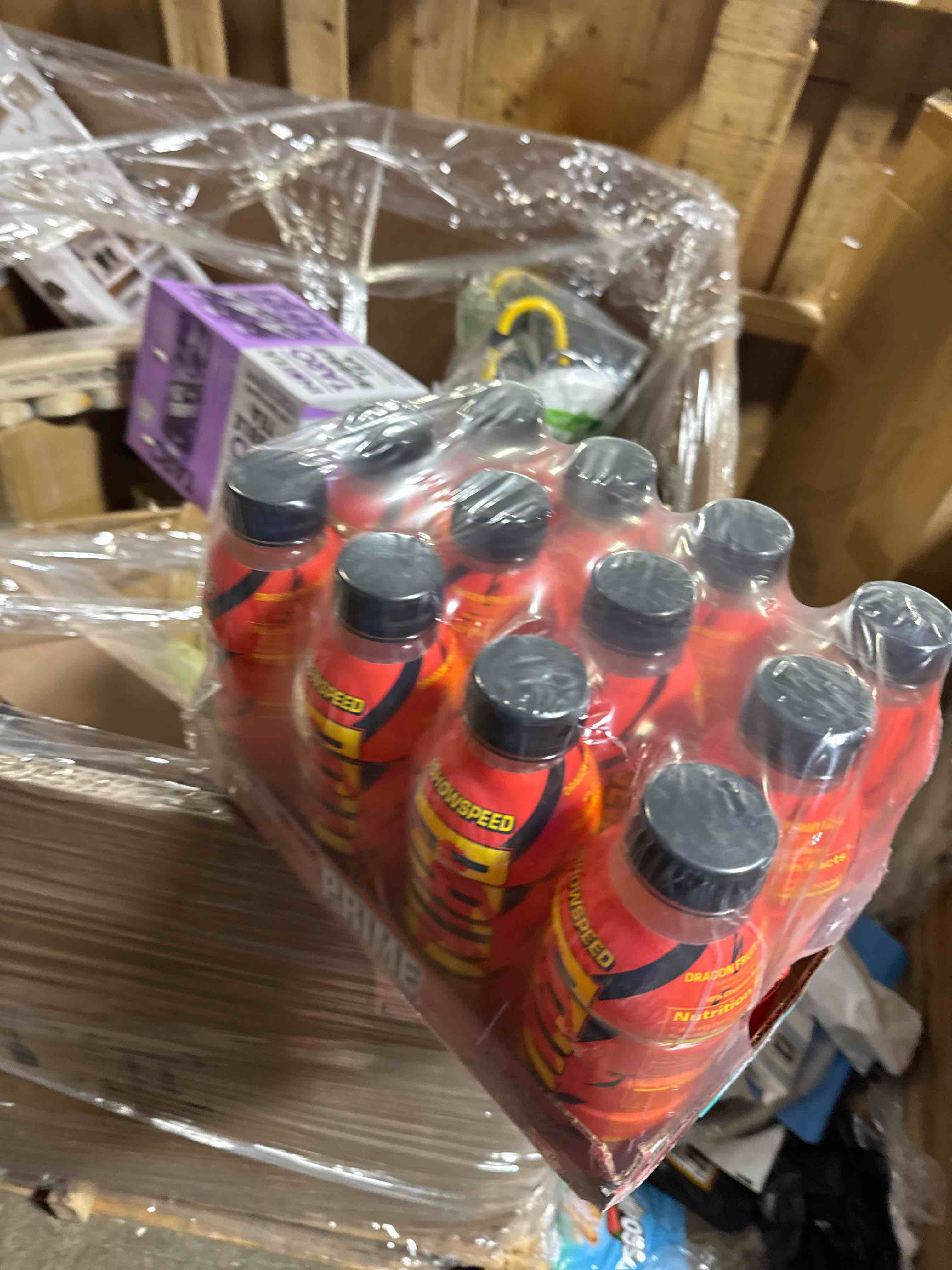 Condition photo showing New/Like New for Limited Edition IShowSpeed Dragon Fruit Acai Prime Hydration Case!!! (12 Bottles - 16.9 Fl Oz Each - USA Bottle)