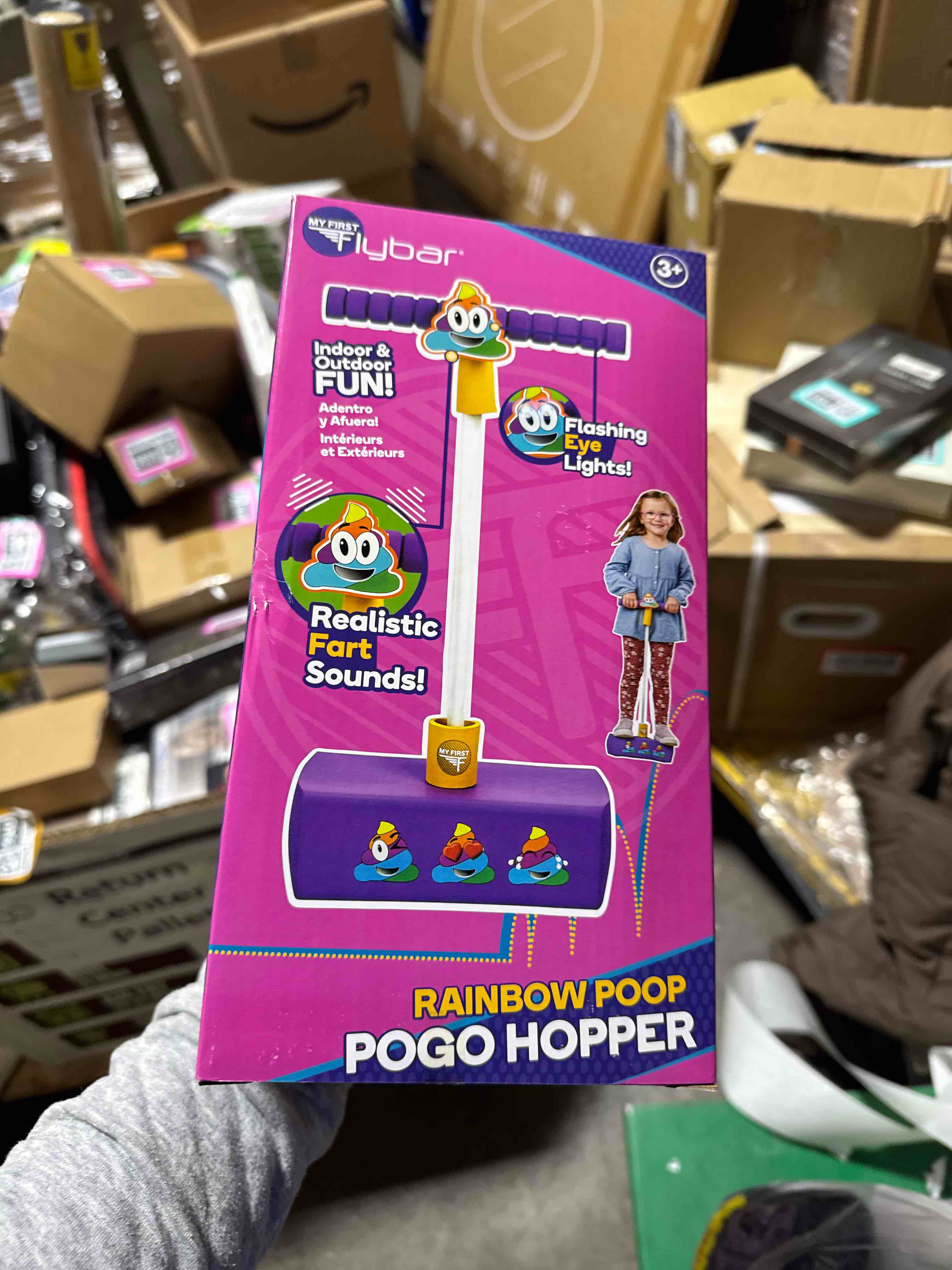 Condition photo showing New/Like New for Flybar My First Foam Pogo Jumper for Kids Fun and Safe Pogo Stick for Toddlers