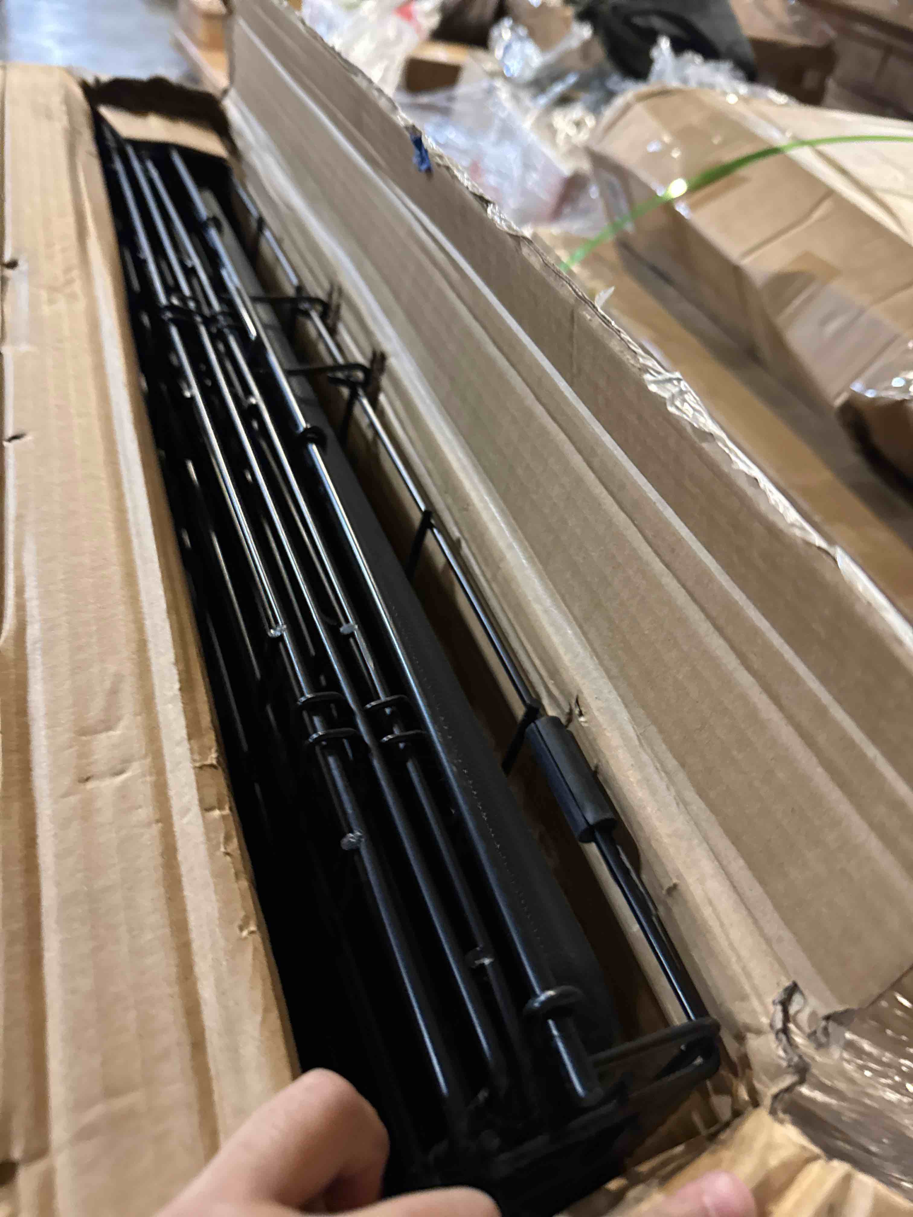 Condition photo showing New/Like New for MidWest Homes For Pets Life Stages Folding Double Door Metal Dog Crate