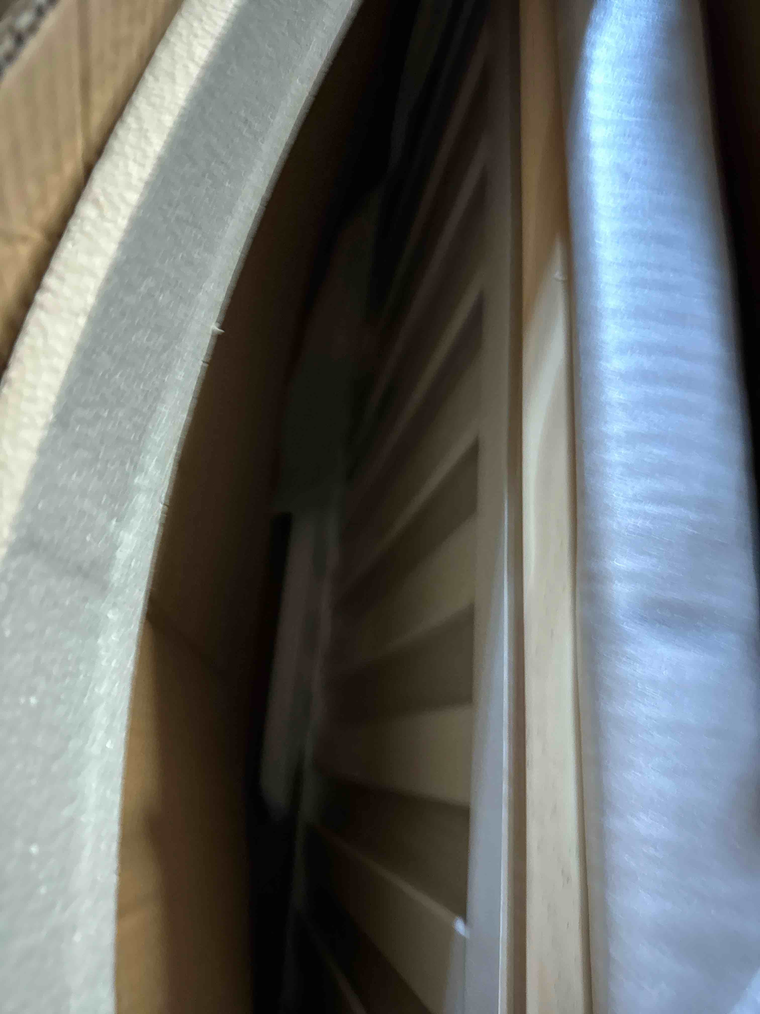 Condition photo showing Good Condition for Dream On Me Orion 5-in-1 Convertible Crib with Changer in Vintage White Oak, JPMA & Greenguard Gold Certified, Made of Sustainable New Zealand Pinewood