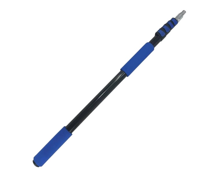 5-20FT Telescopic Extension Pole Reach to 26FT,Sturdy Aluminum Extension Pole Multi-Purpose Extension Pole with Universal Twist-on Metal Tip