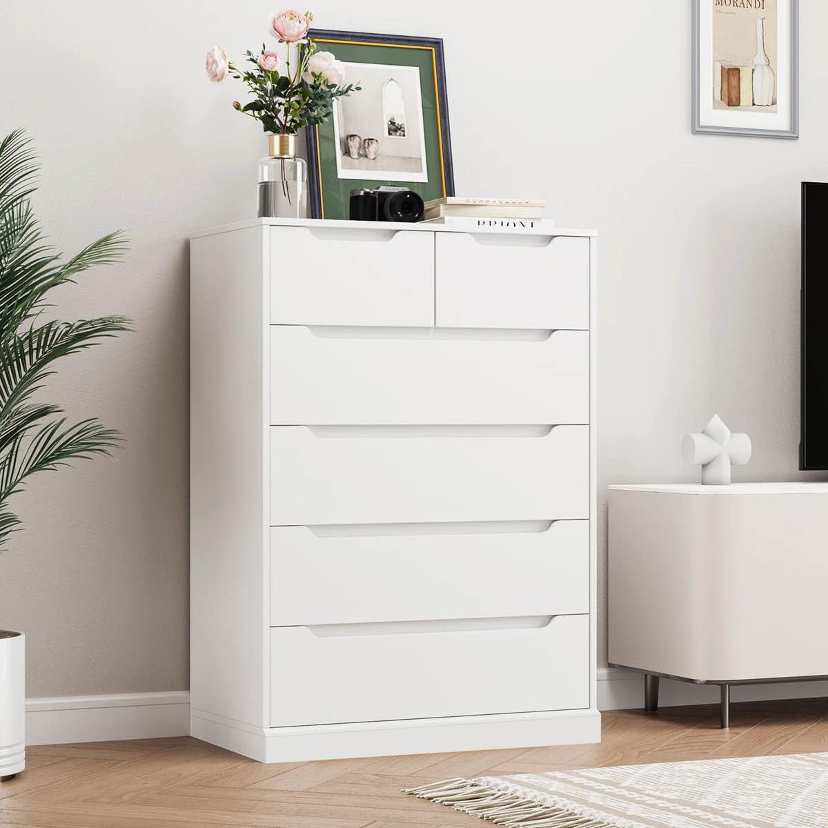 27.6'' W 6 - Drawer Dresser