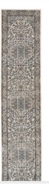 Quarry QUA05 Ivory/Grey Rug 2'2" x 10
