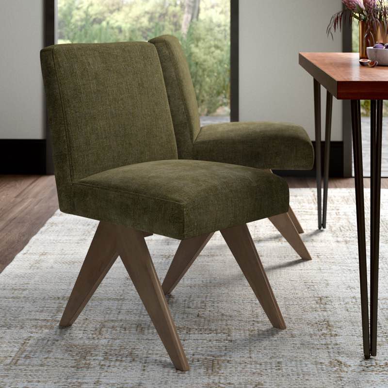 Brittnie 18'' H Upholstered Parsons Chair (Set of 2)