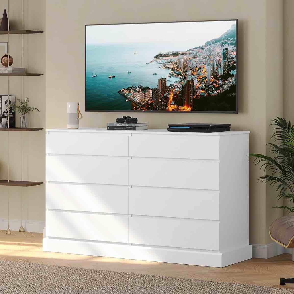 Victoir 51.6'' W 8 - Drawer Dresser