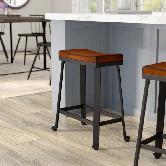 Gracie Oaks Casarina Counter Stool