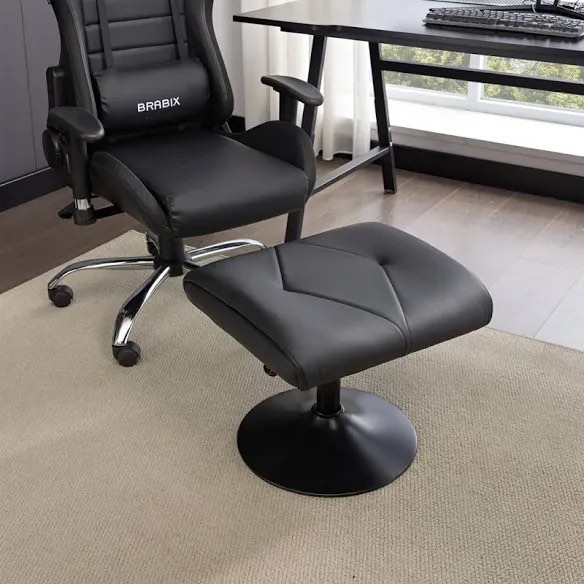 George Oliver Upholstered Footrest Height Adjustable Foot Stool Ottoman Vanity Accent Stools