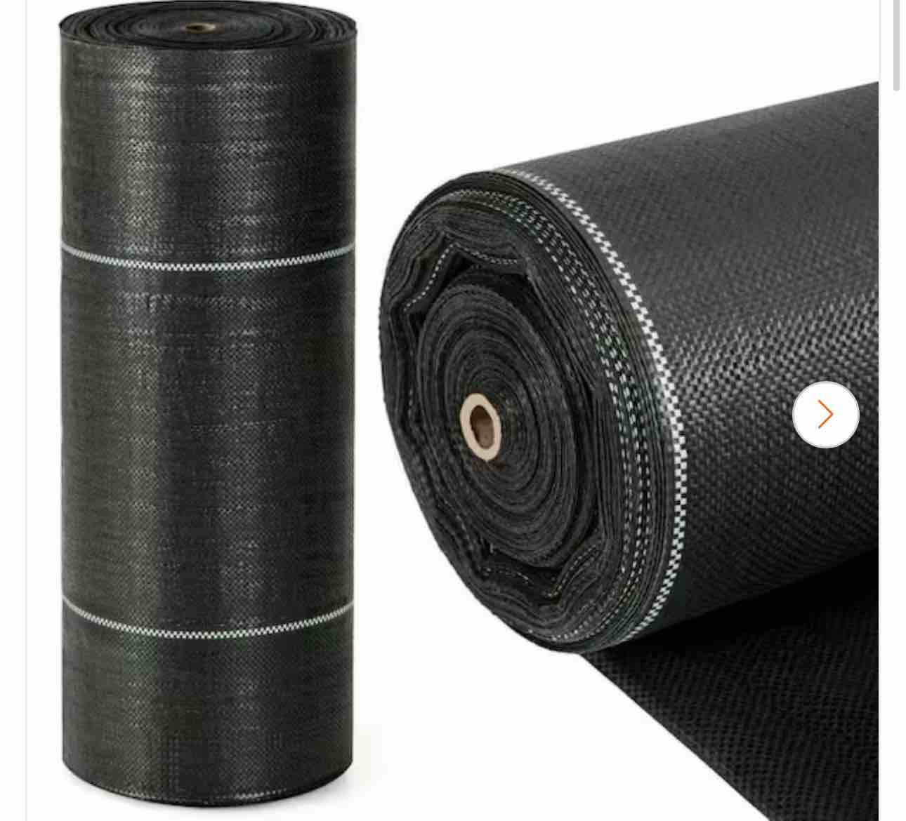 4 x 250 ft. Weed Barrier Landscape Fabric