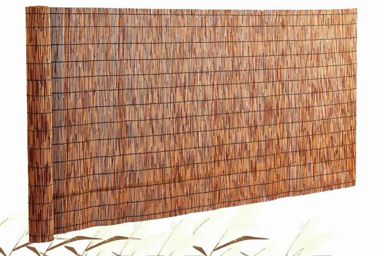 Reed Natural Reed Fencing,Decorative Fence for Backyard Garden Fencing Divider, Privacy Screen Panel Curtain ( 4 Ft x 6 ft)