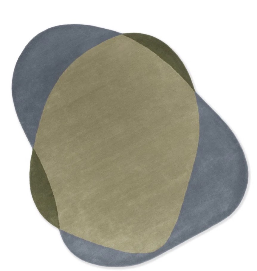 Brink & Campman Element Chad Gray Green 087704 5'7" x 7'7"