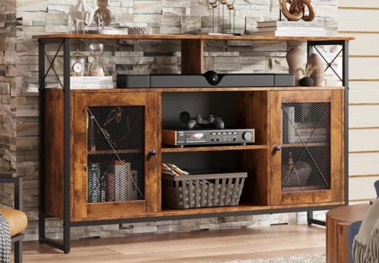 WLIVE 50.4” W Storage Credenza Tv Console 