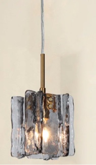 Quitman 1 - Light 4.7" W Mini Geometric Unique Pendant ETL Certified