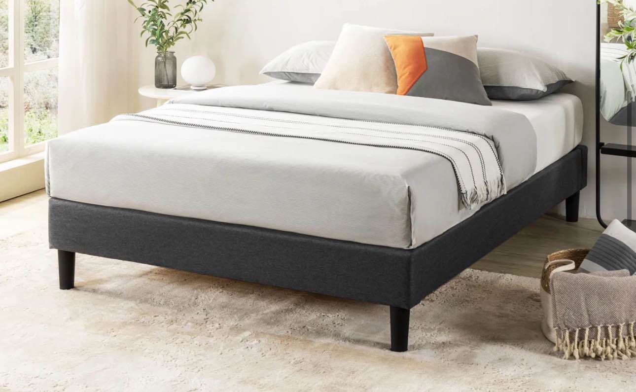 Jenmit Upholstered Black Platform 