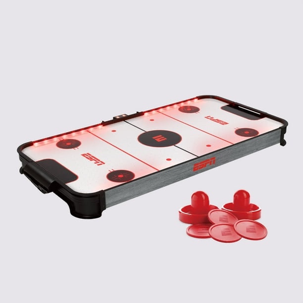 ESPN Jumbo LED Tabletop Air Hockey