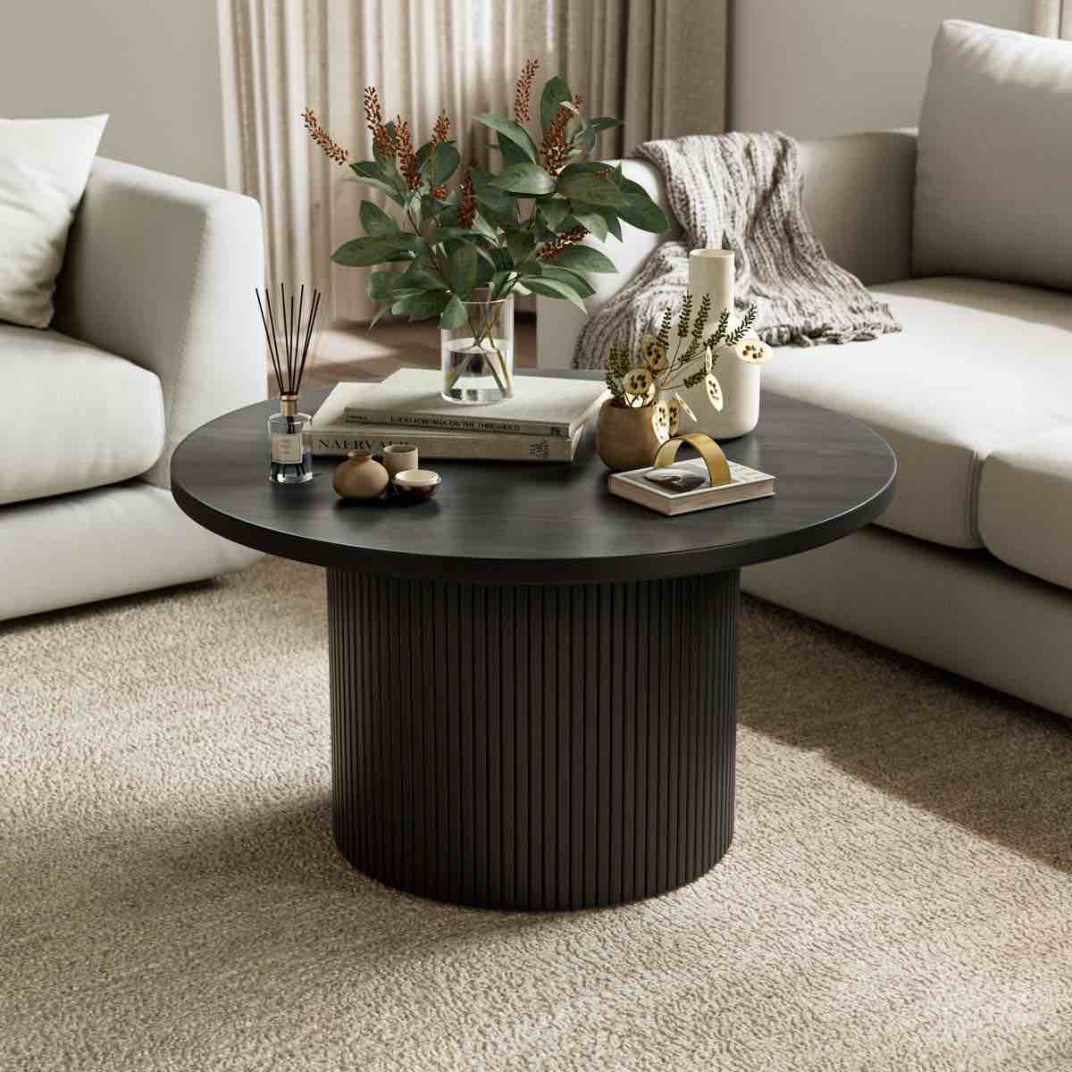 round coffee table