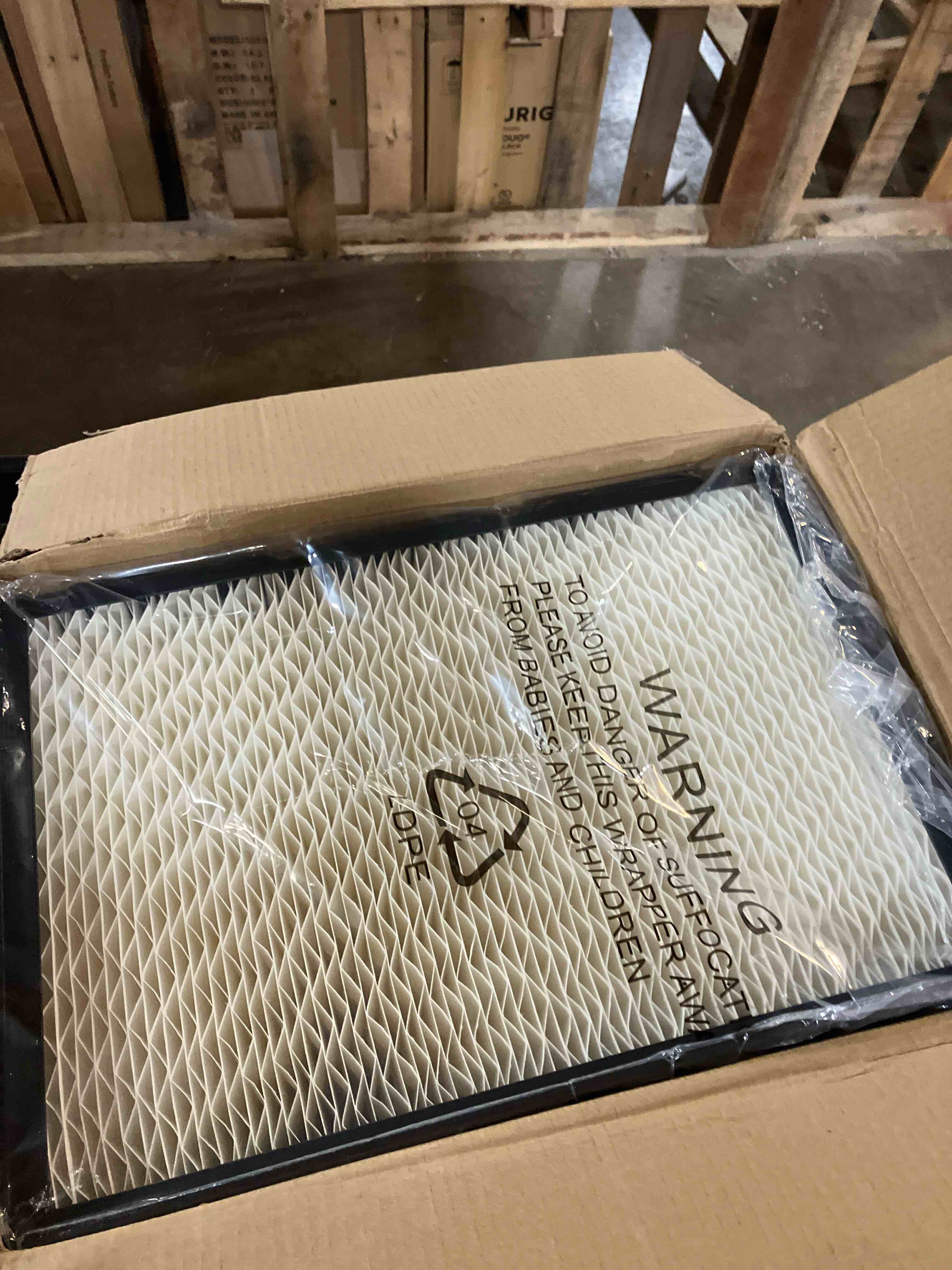 Condition photo showing Good Condition for 2 Pack 1045 Humidifier Super Wick Filter Compatible with Essick Air AIRCARE H12300, H12300HB, H12400, H12400HB, H12600, H12600, H12001, H12AEUO, H12AUKP Series Humidifiers. (2)