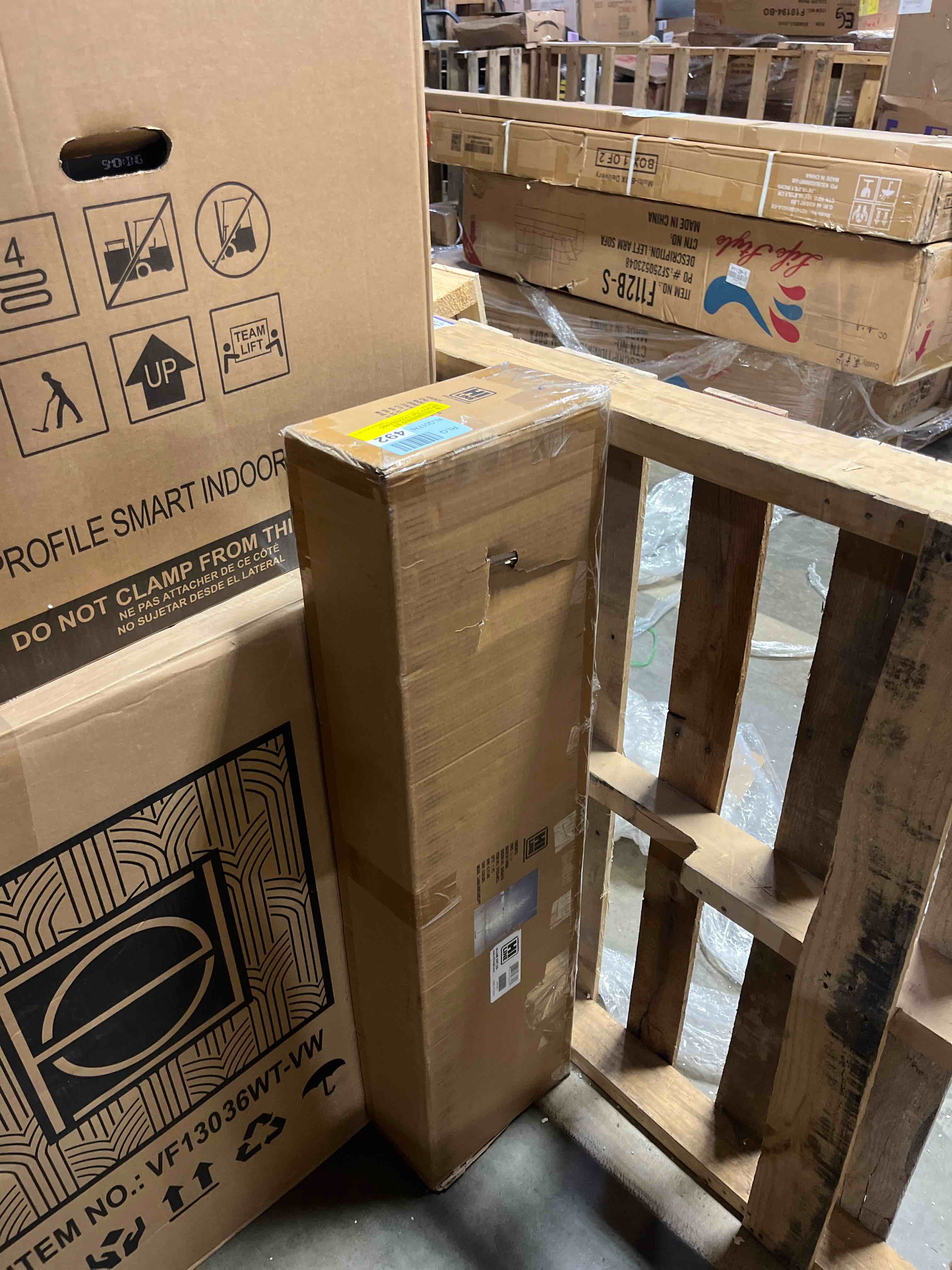 Condition photo showing New/Like New for White Birch Tree with LED Lights Indoor Use Only